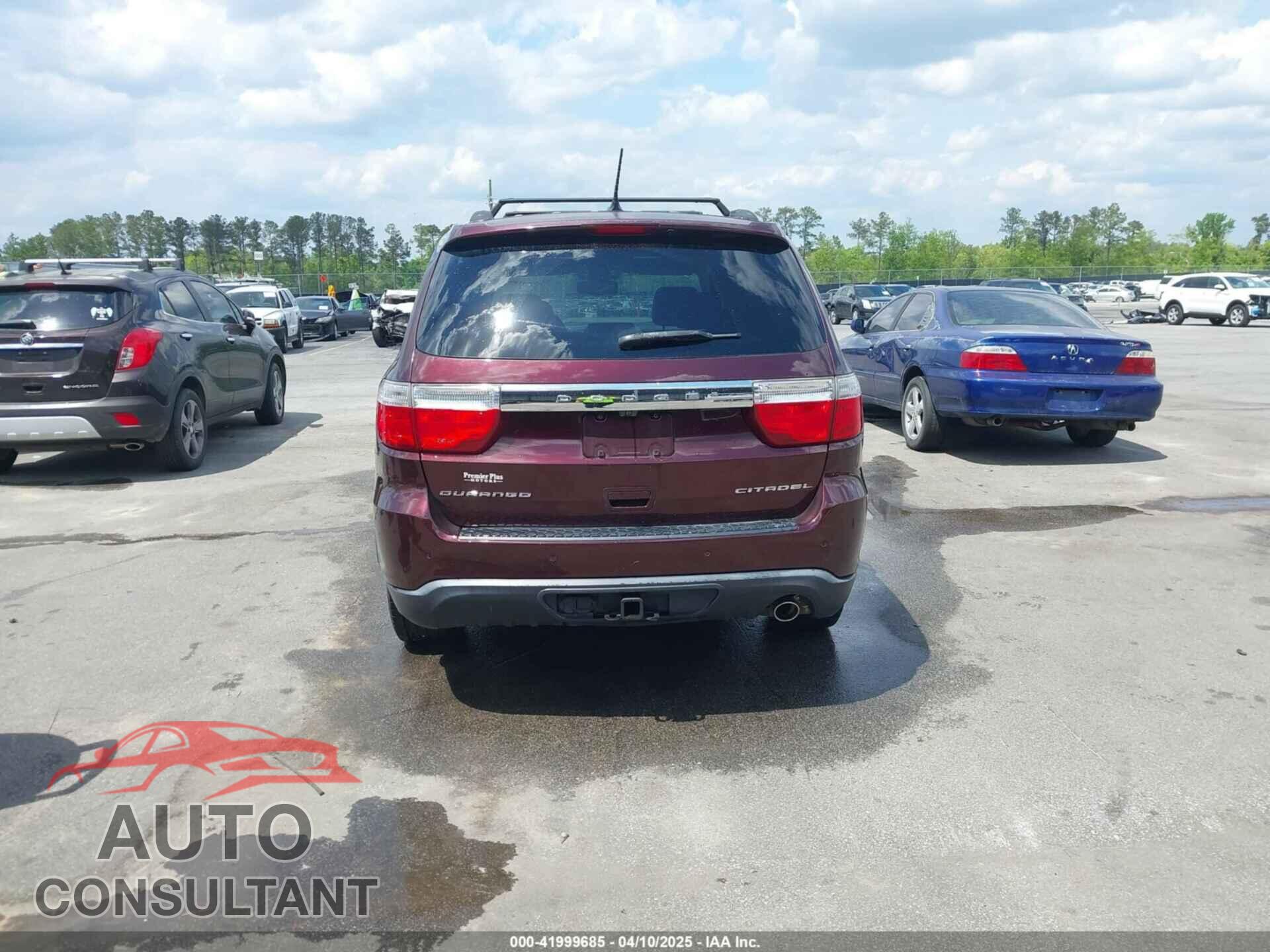 DODGE DURANGO 2012 - 1C4RDHEG0CC247392