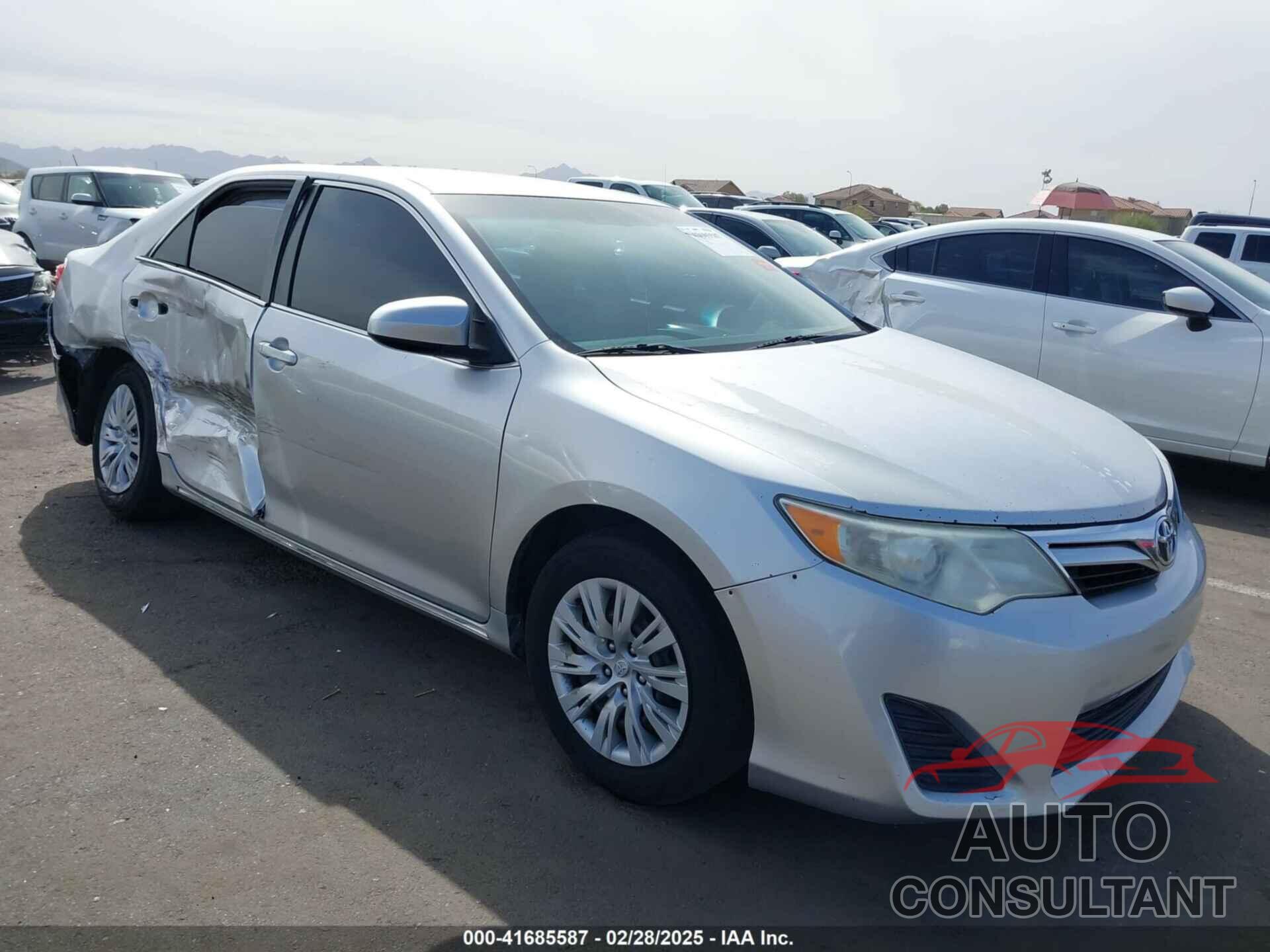 TOYOTA CAMRY 2012 - 4T1BF1FK8CU020138