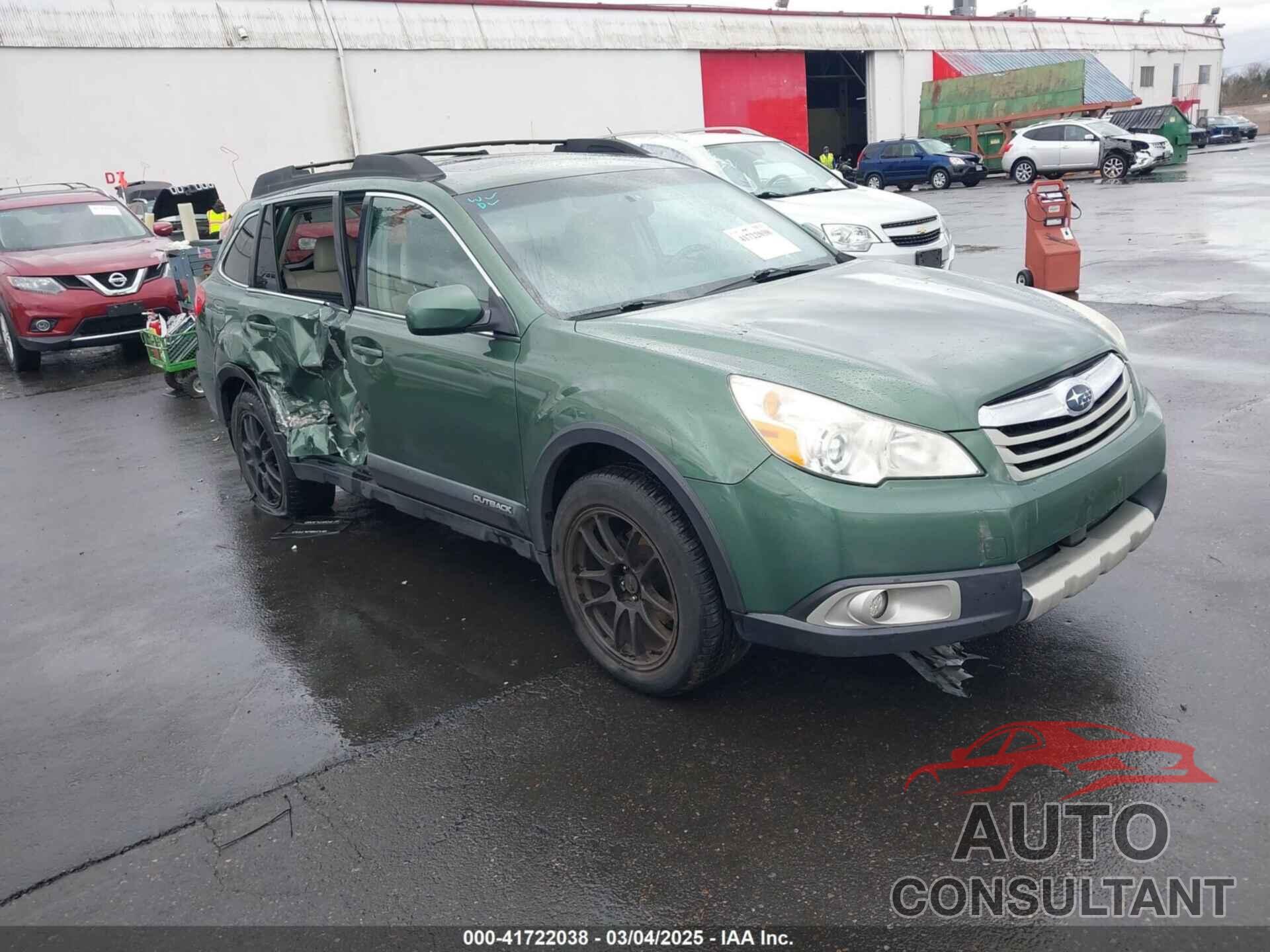 SUBARU OUTBACK 2011 - 4S4BRBLC1B3364067
