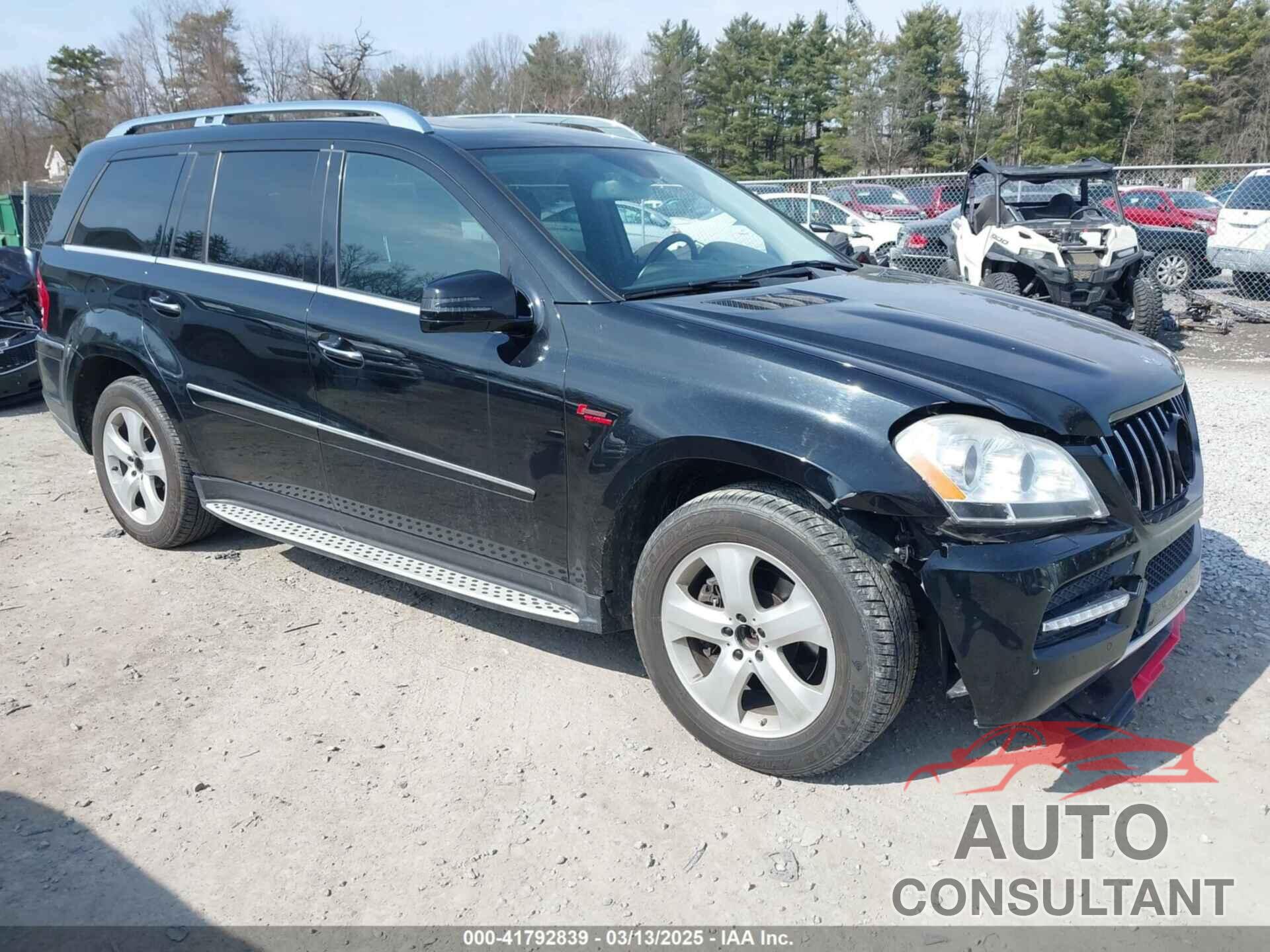MERCEDES-BENZ GL 450 2012 - 4JGBF7BE9CA800878