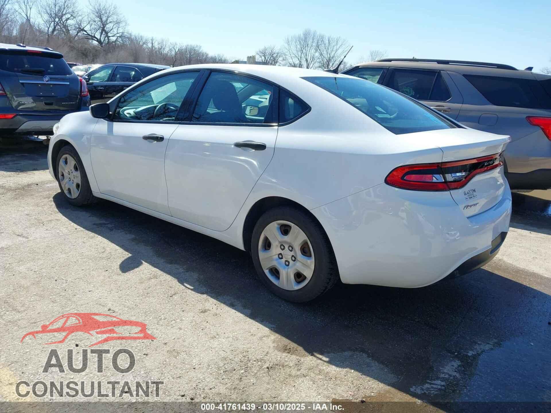 DODGE DART 2013 - 1C3CDFAAXDD290102