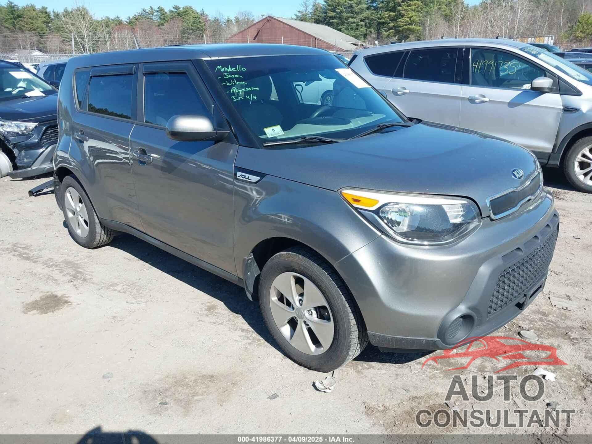 KIA SOUL 2016 - KNDJN2A27G7270295
