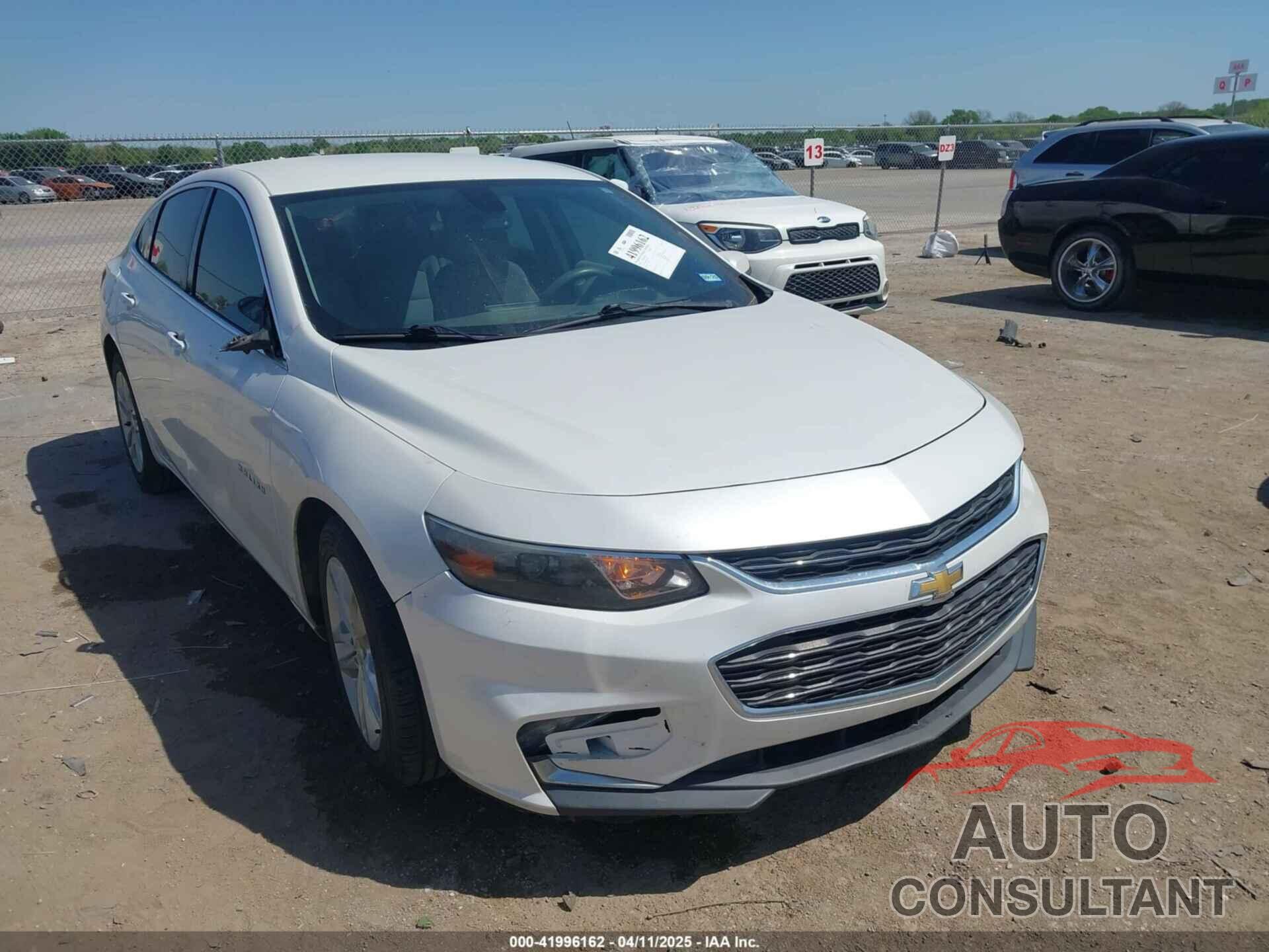 CHEVROLET MALIBU 2016 - 1G1ZE5ST3GF219595