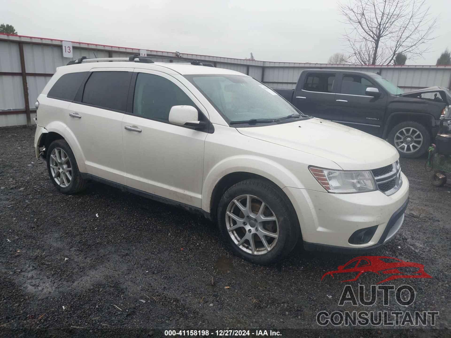 DODGE JOURNEY 2013 - 3C4PDDFG5DT658162