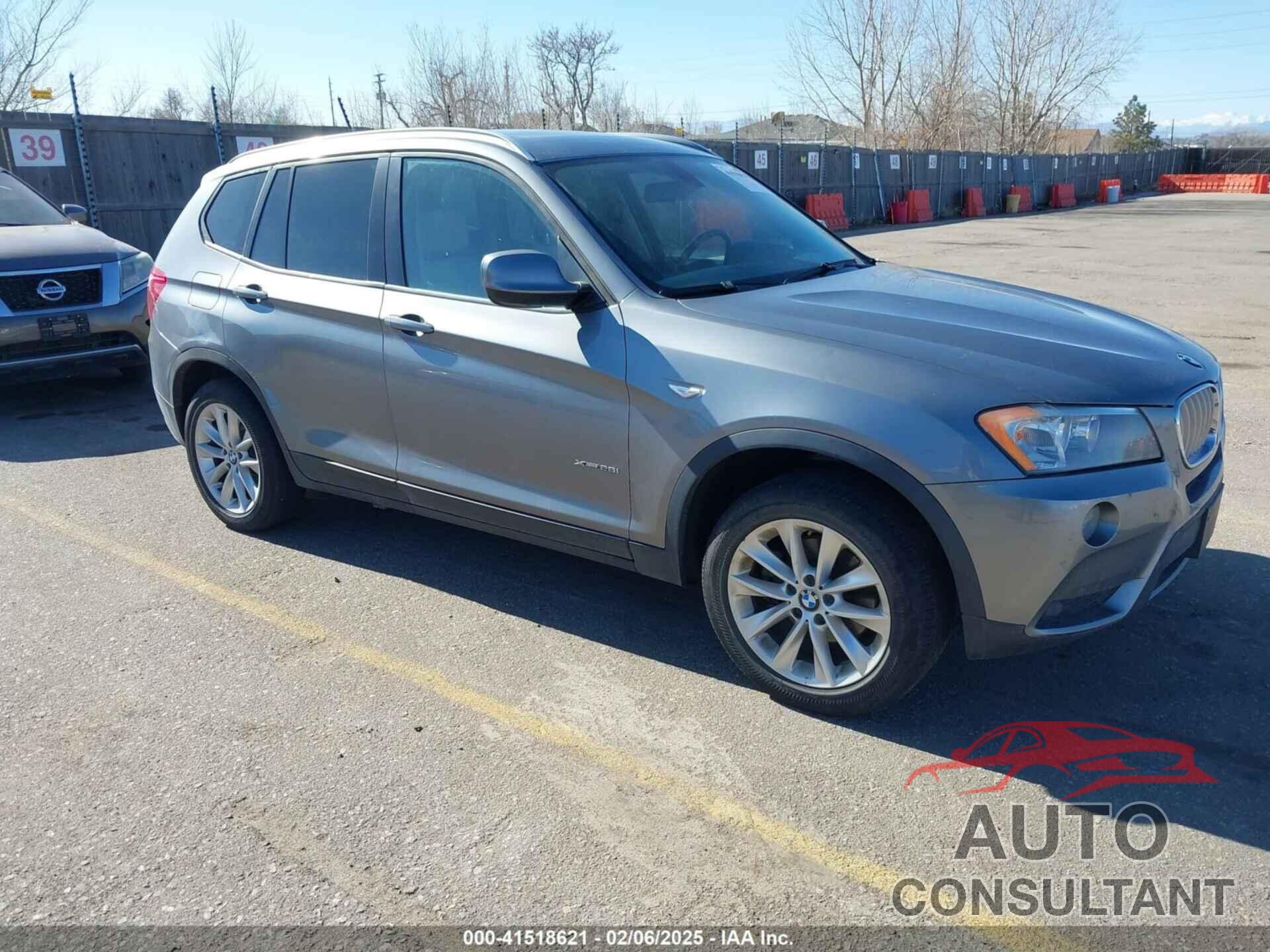 BMW X3 2013 - 5UXWX9C58D0A28671
