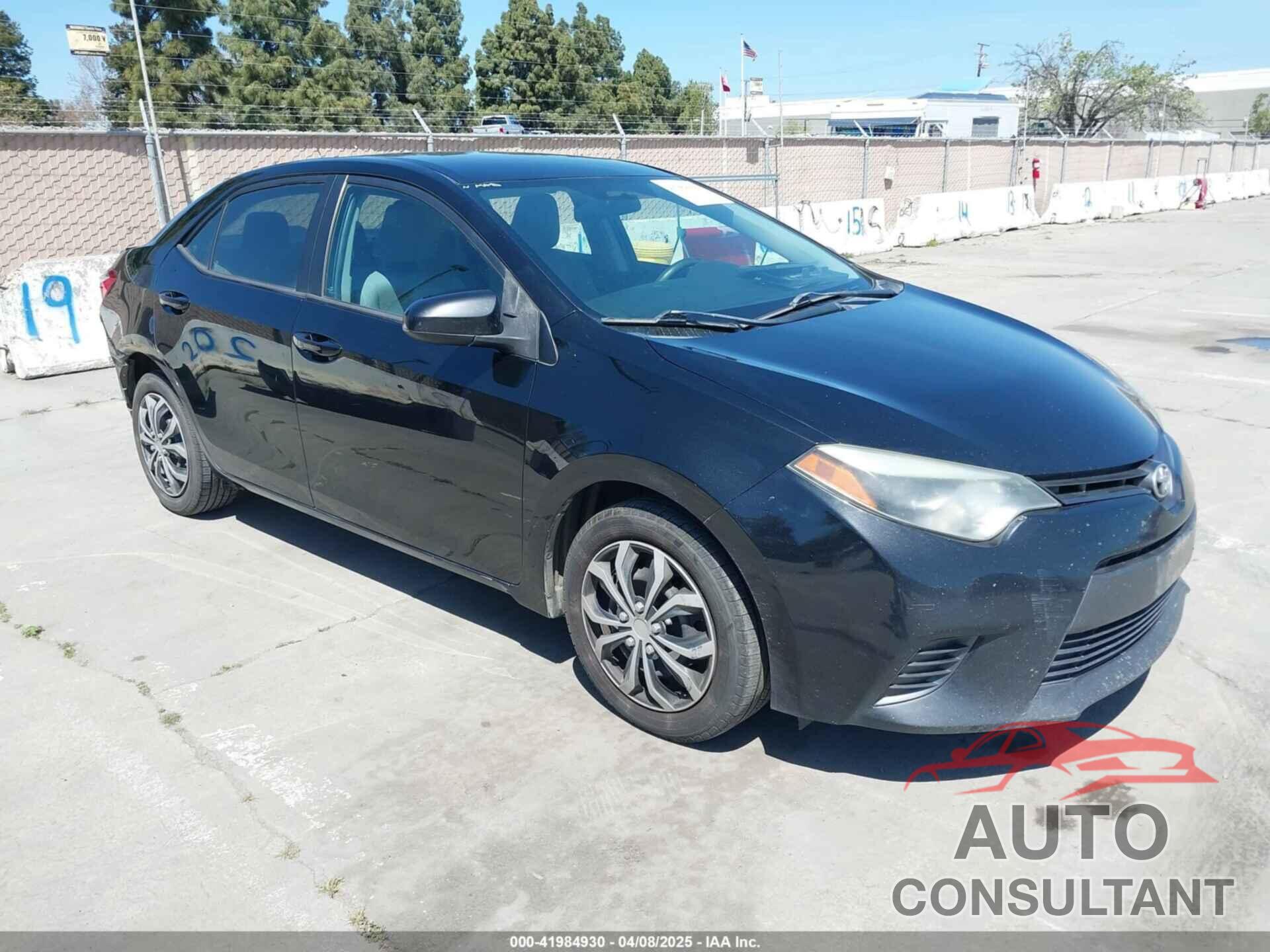 TOYOTA COROLLA 2016 - 2T1BURHE6GC604072