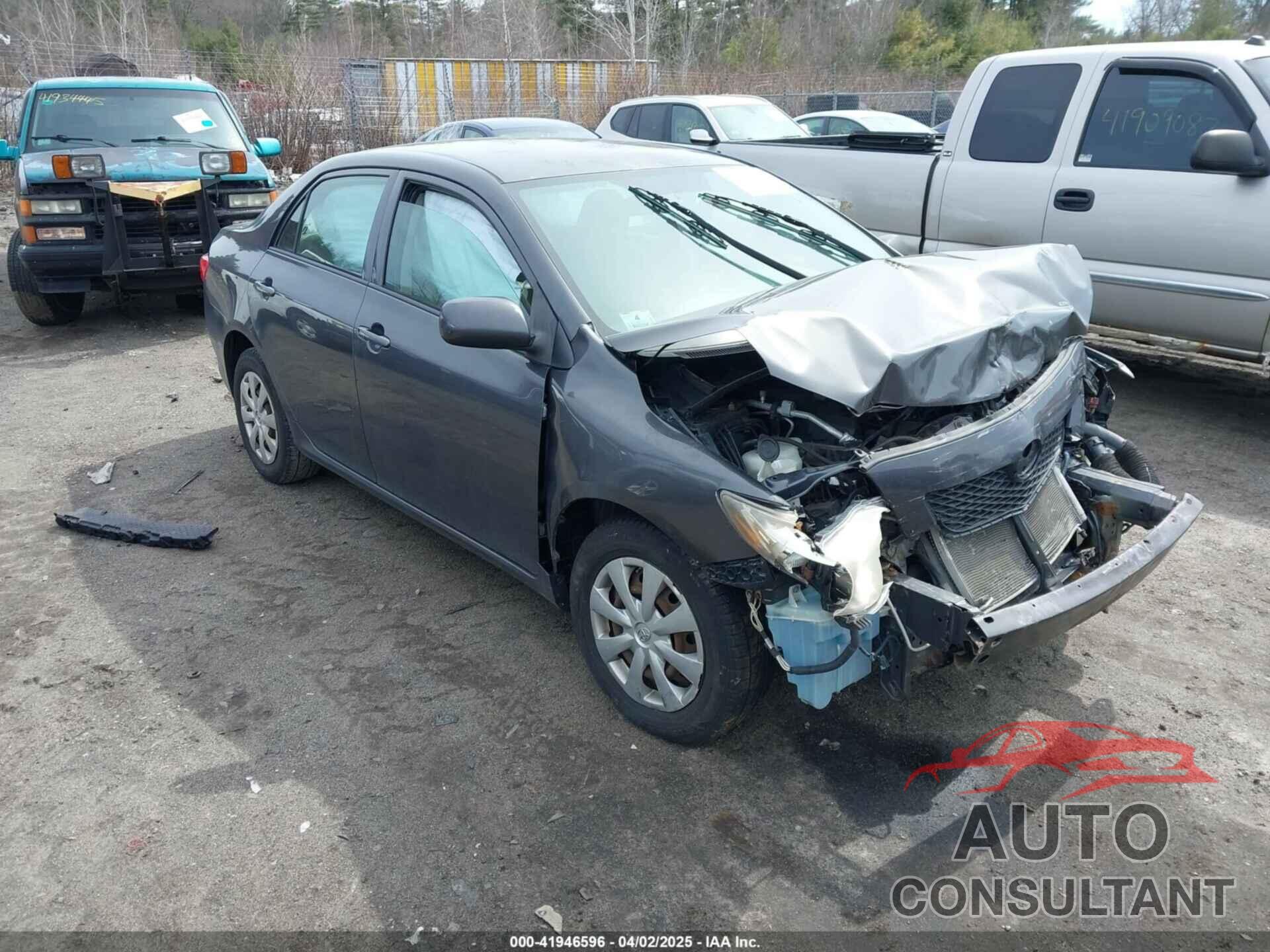 TOYOTA COROLLA 2009 - JTDBL40E799044377