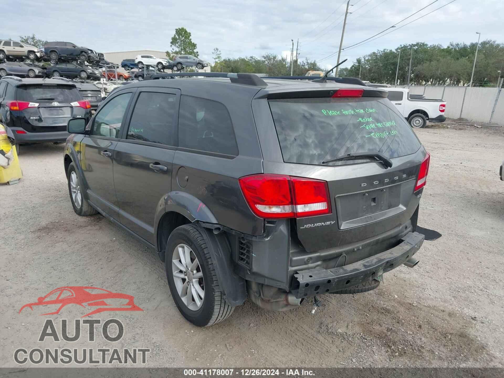 DODGE JOURNEY 2014 - 3C4PDCBG9ET190504