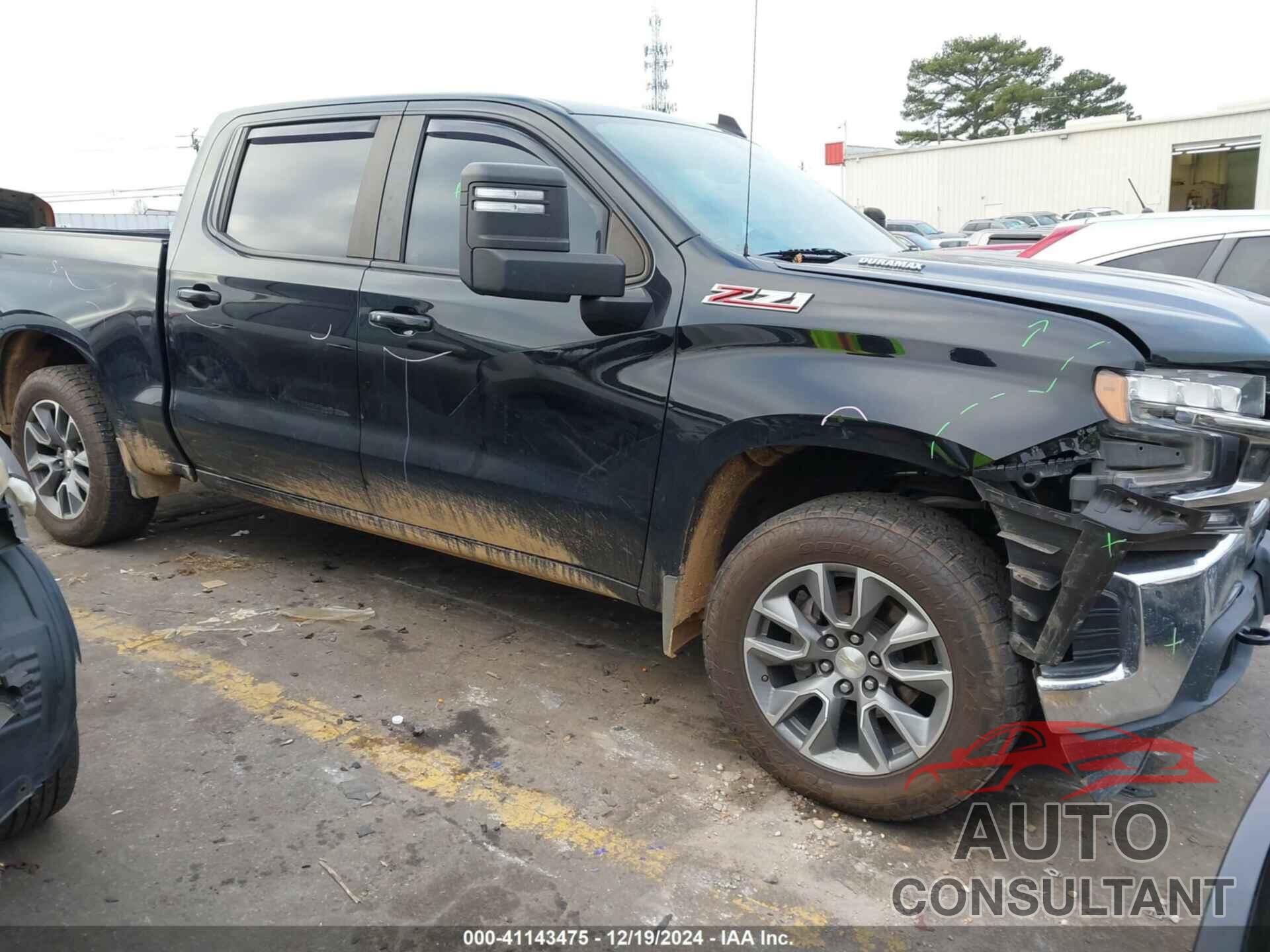 CHEVROLET SILVERADO 1500 2020 - 1GCUYDET6LZ168097