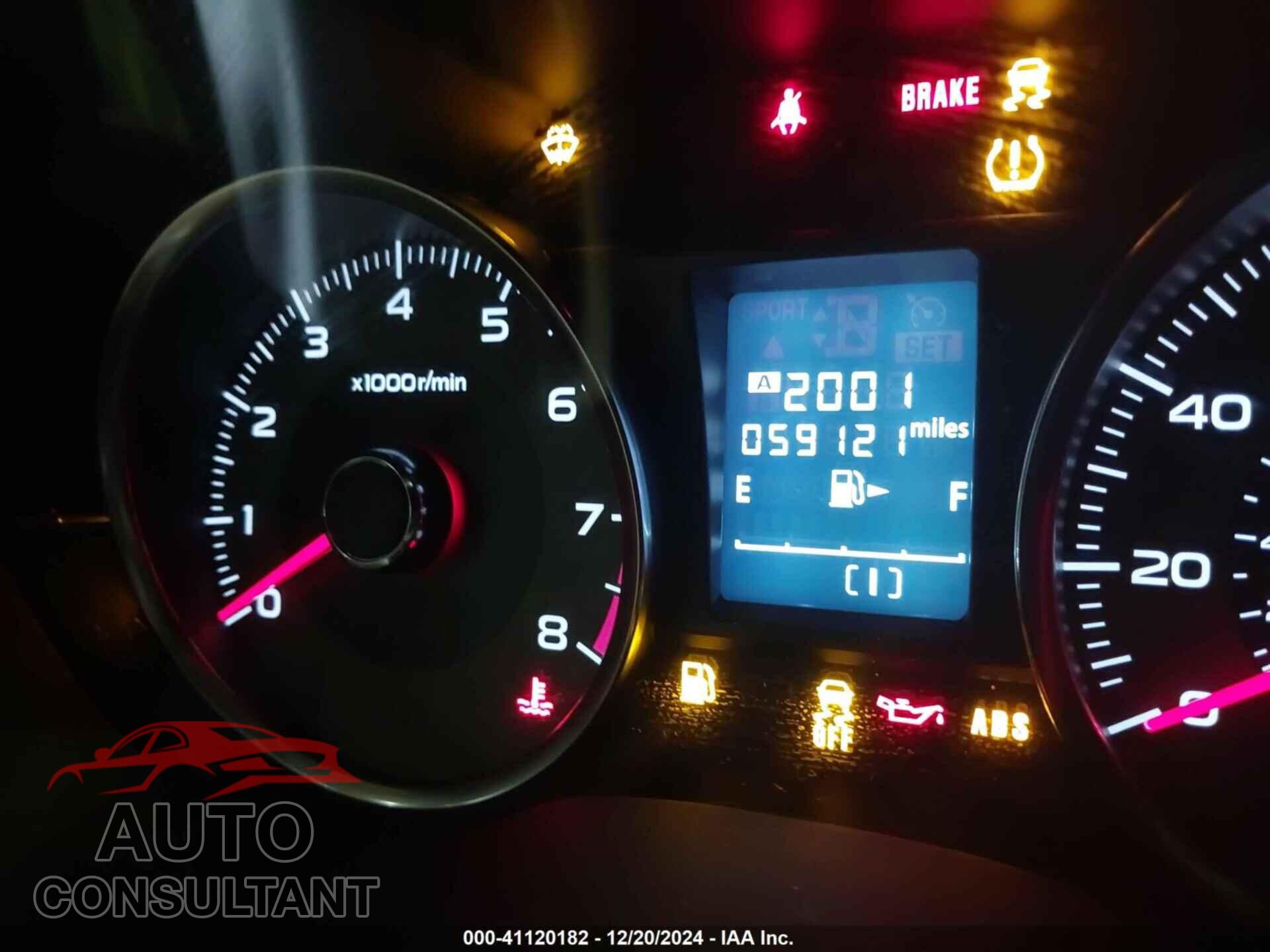 SUBARU FORESTER 2015 - JF2SJGDC4FH528929