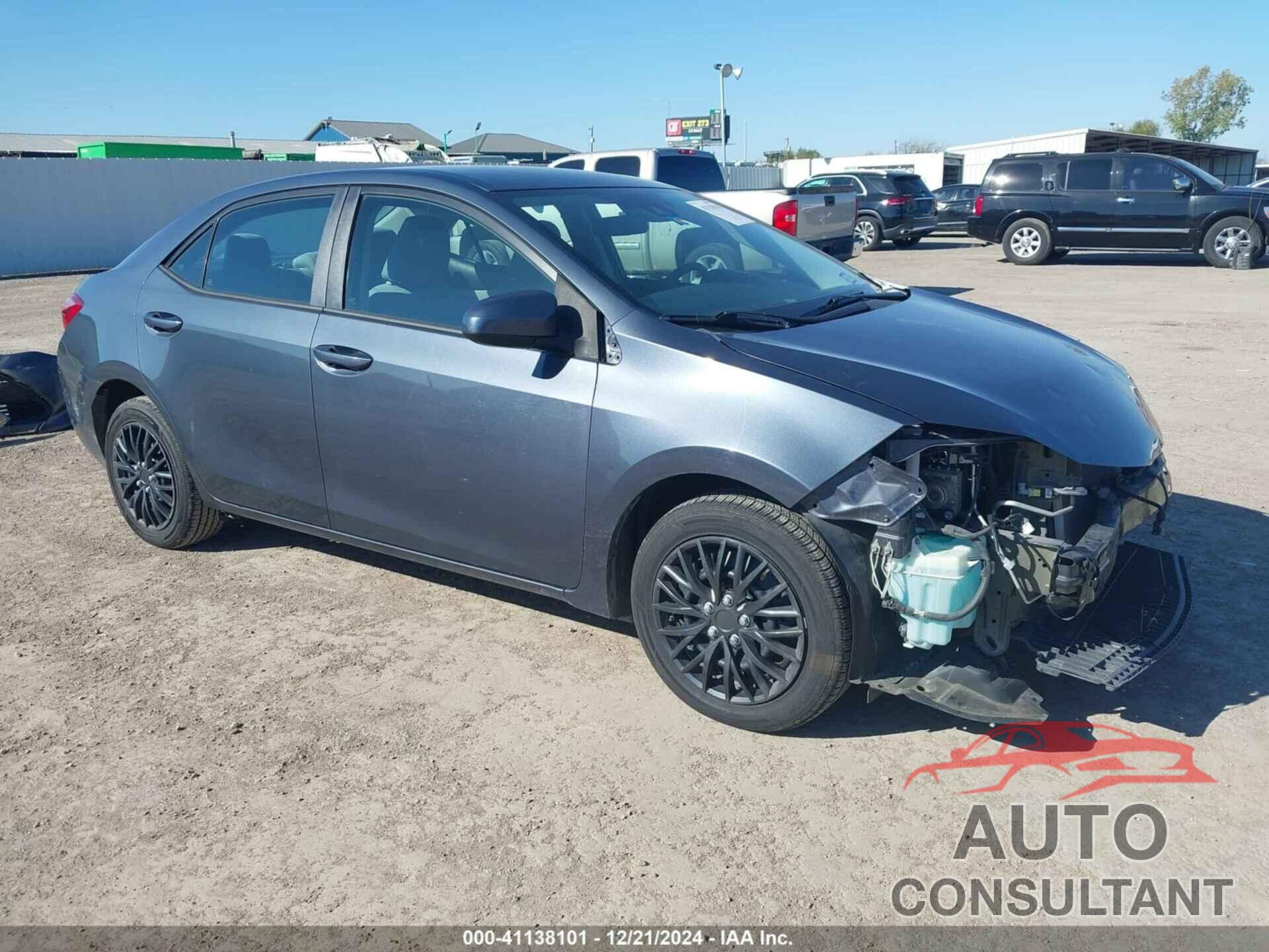 TOYOTA COROLLA 2018 - 5YFBURHE6JP765013