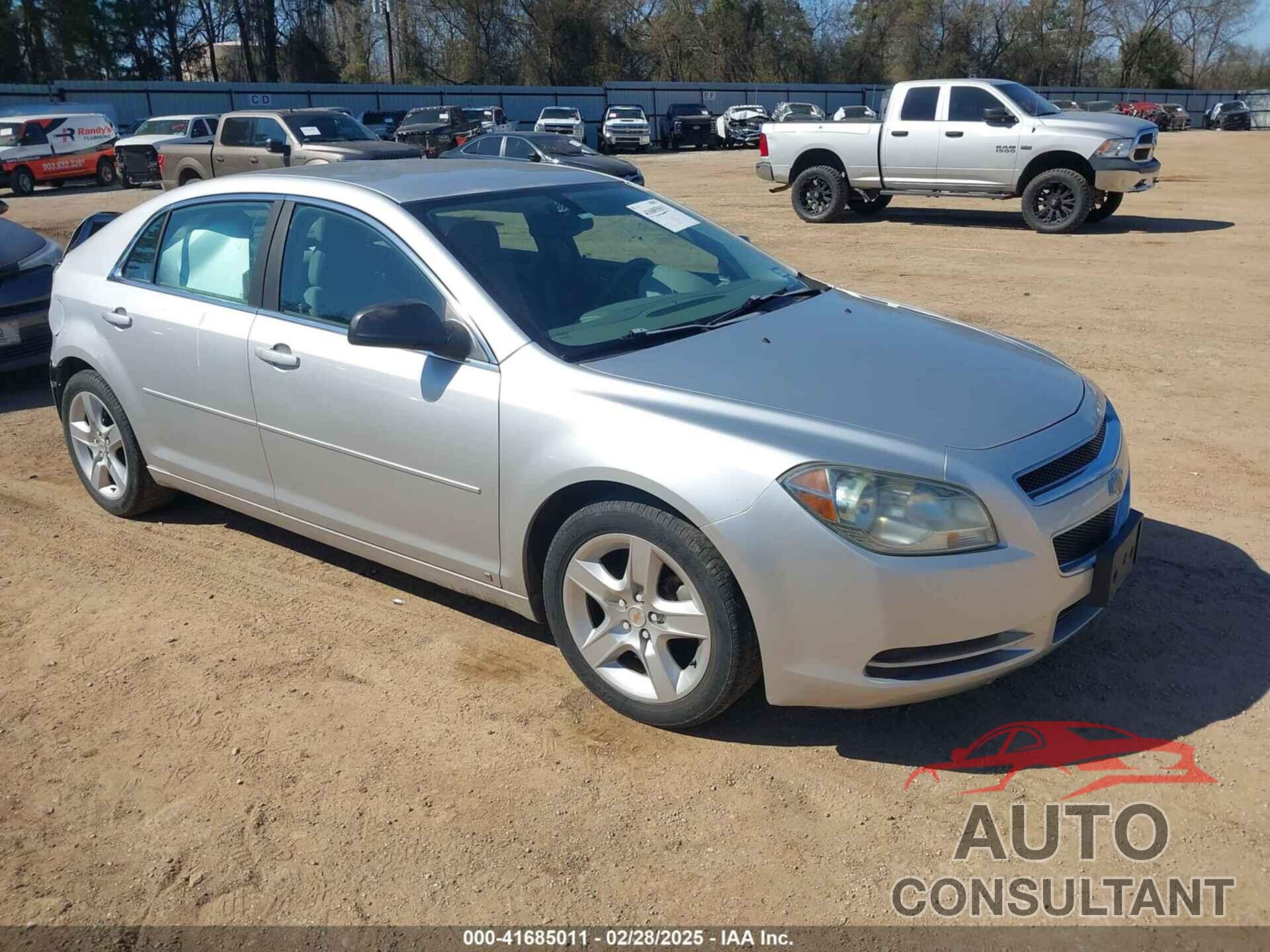 CHEVROLET MALIBU 2009 - 1G1ZG57B694228736