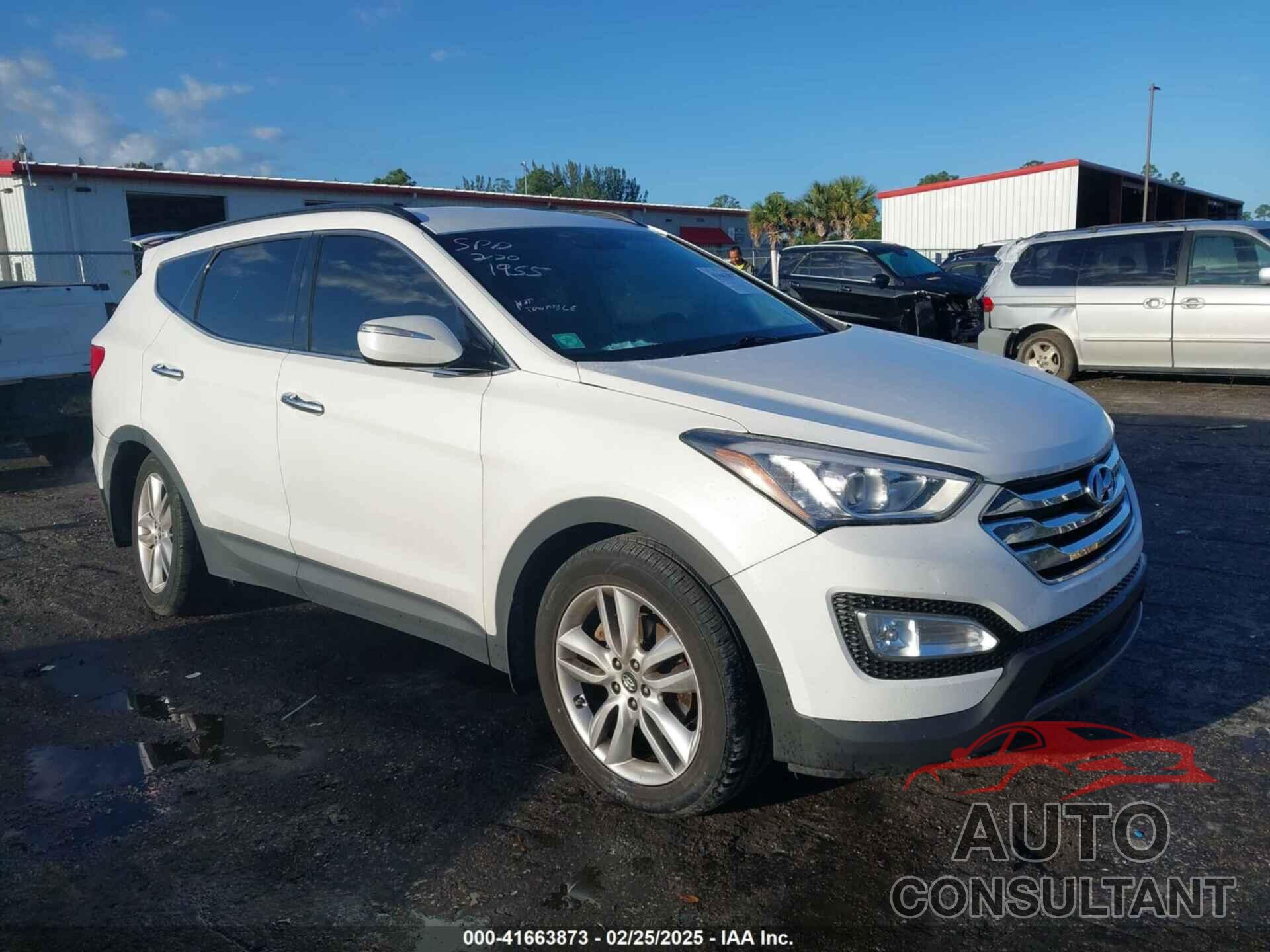HYUNDAI SANTA FE SPORT 2014 - 5XYZU3LAXEG192322