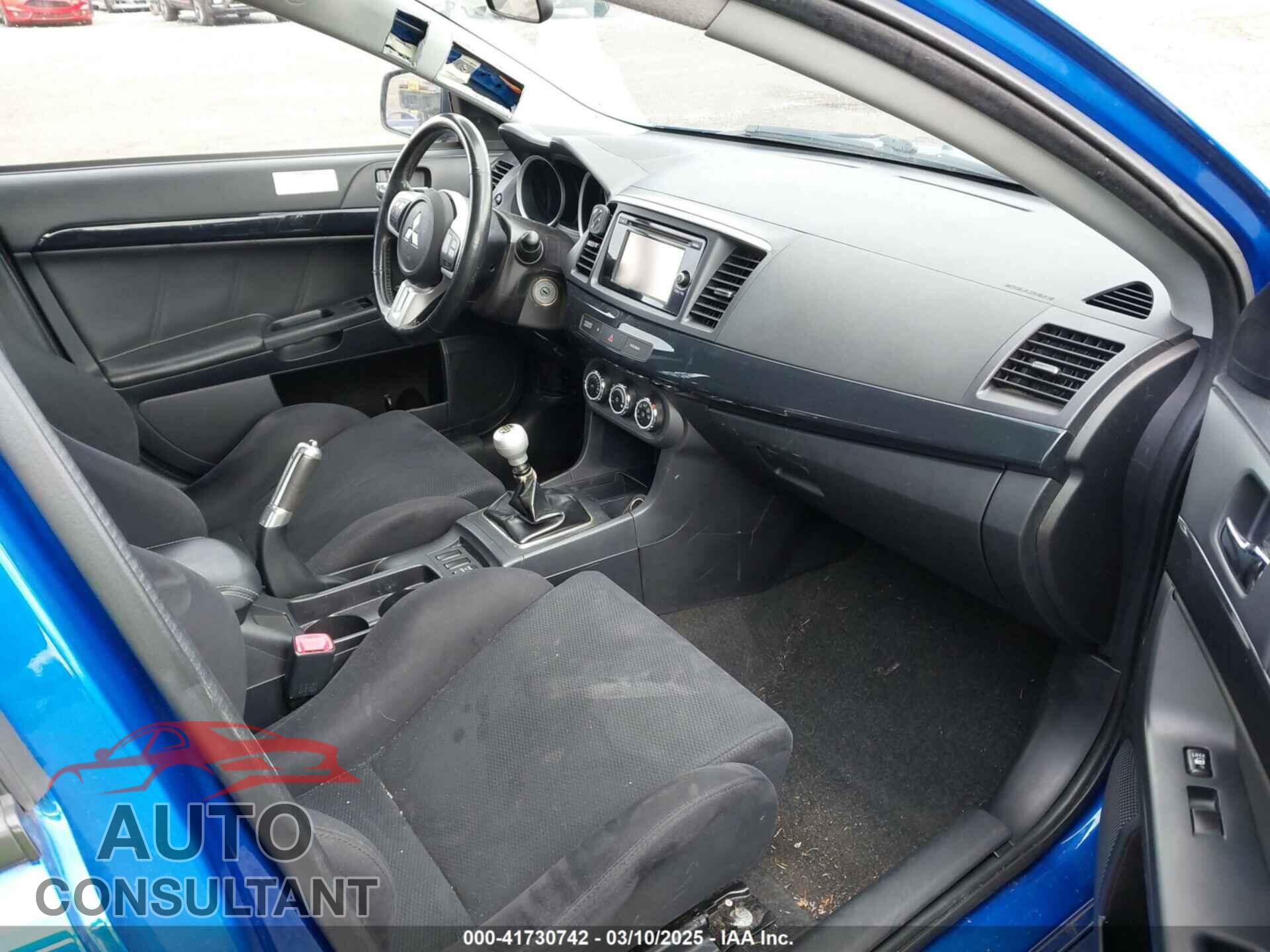 MITSUBISHI LANCER EVOLUTION 2015 - JA32W8FV4FU012578