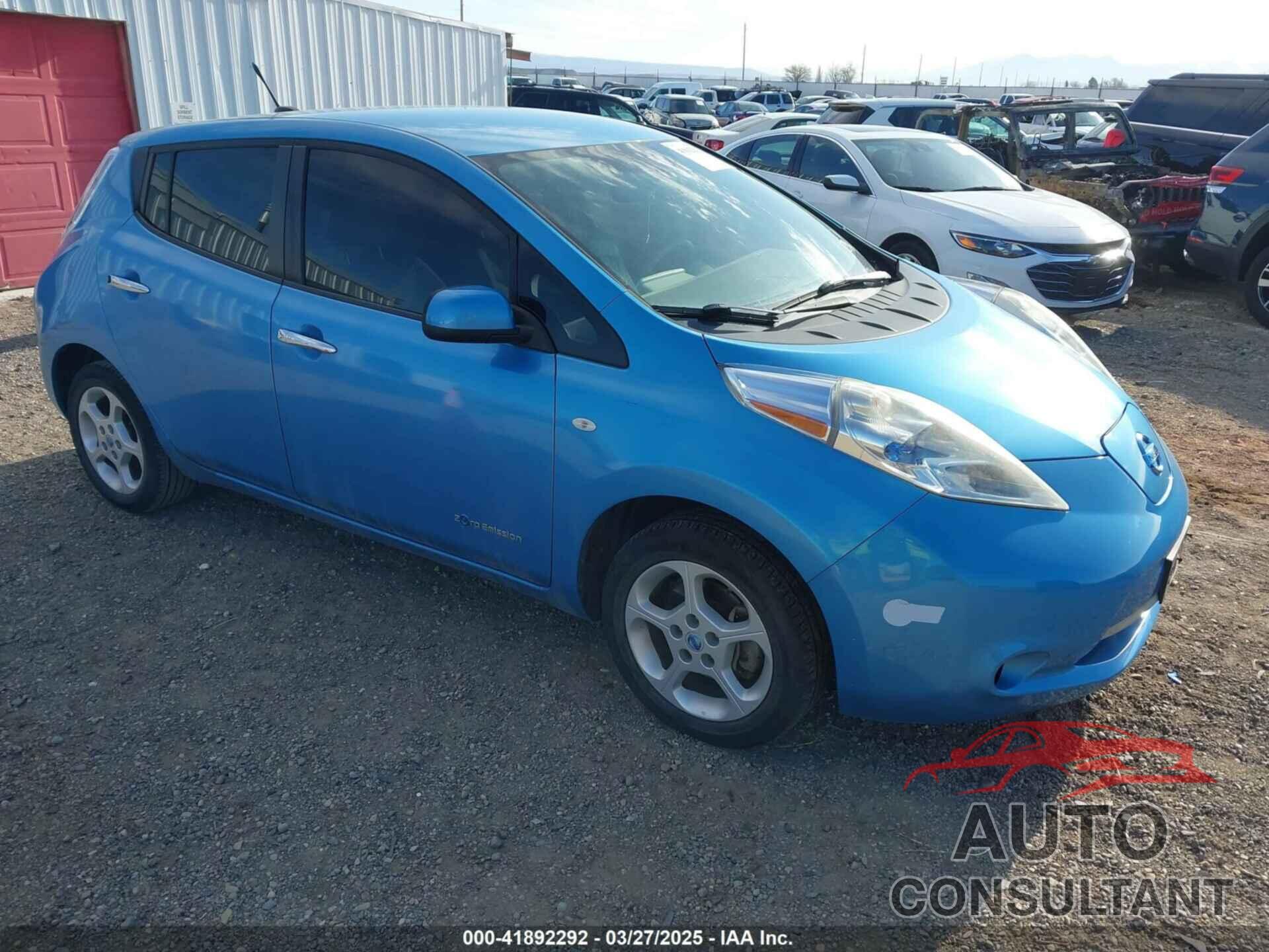 NISSAN LEAF 2011 - JN1AZ0CP8BT005373