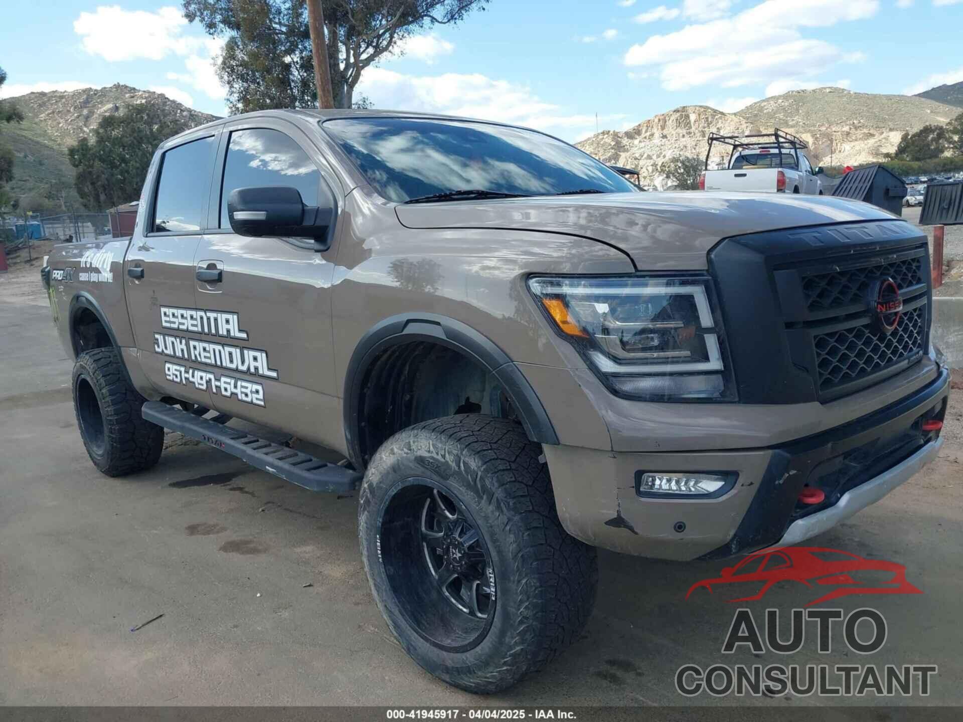 NISSAN TITAN 2023 - 1N6AA1EDXPN106288