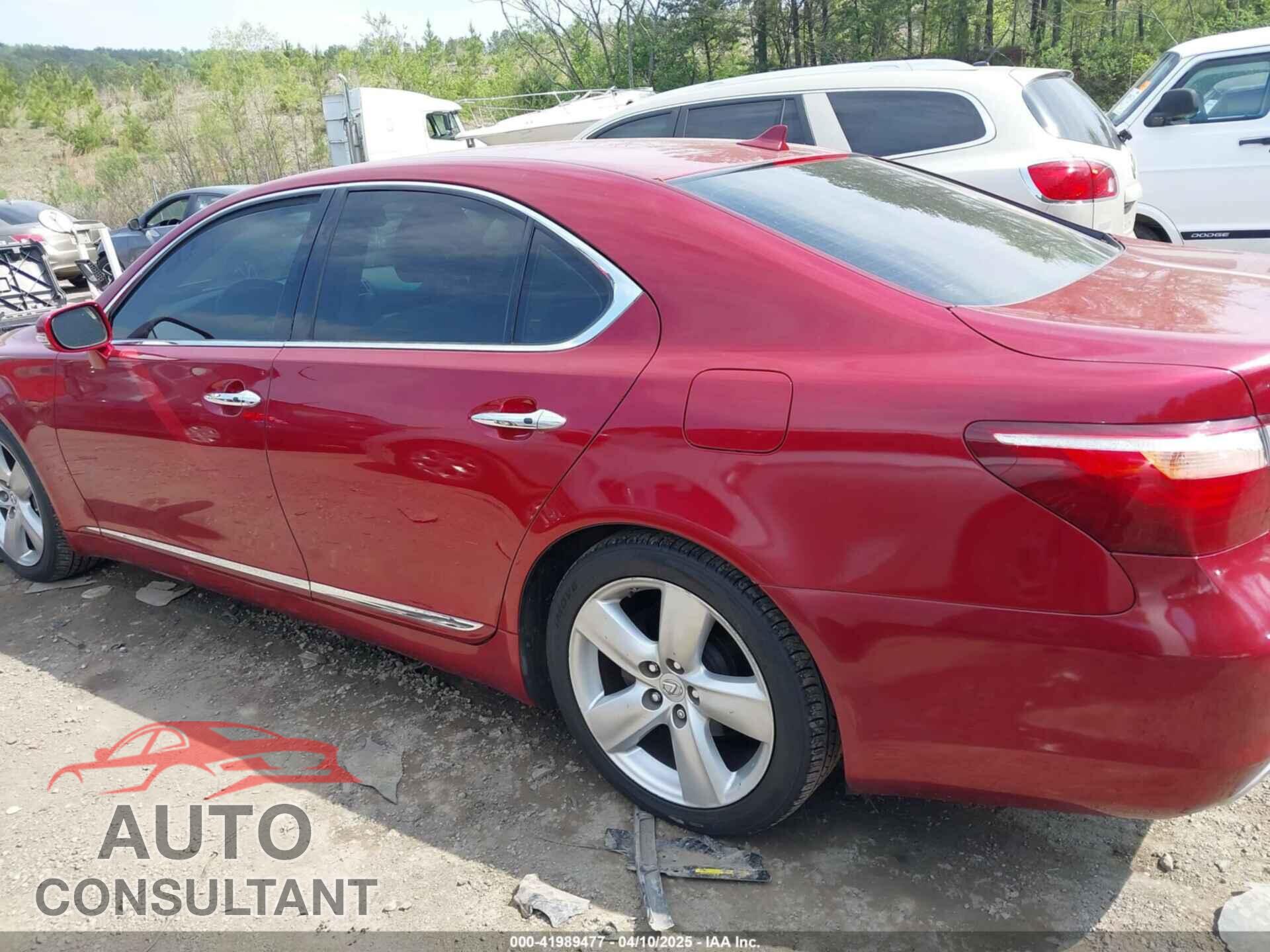 LEXUS LS 460 2012 - JTHBL5EF9C5113574