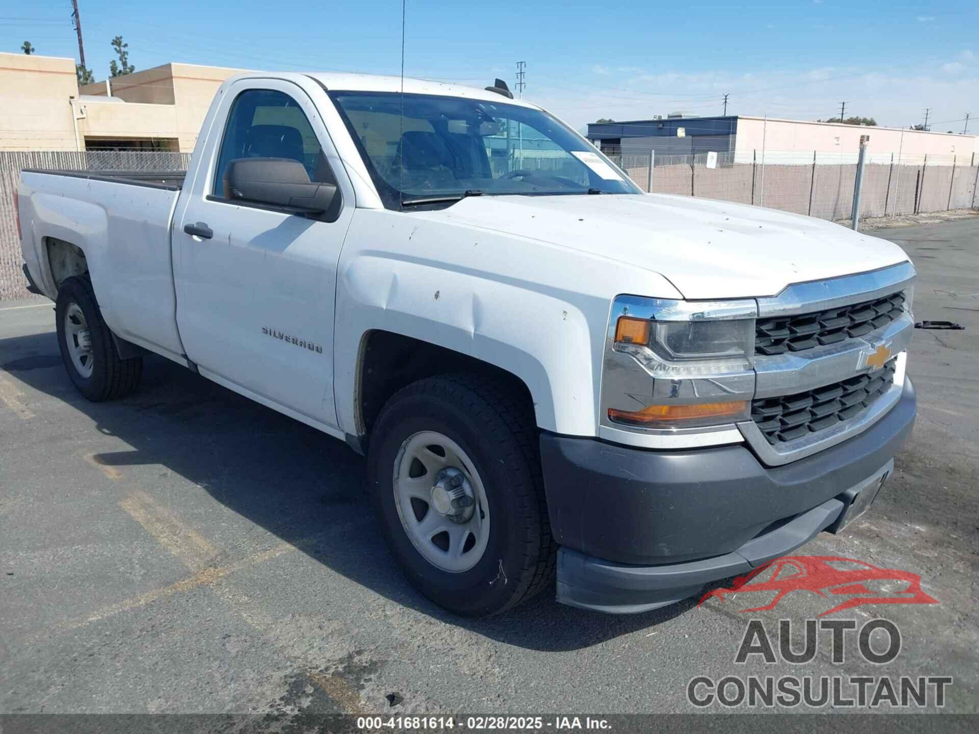 CHEVROLET SILVERADO 1500 2016 - 1GCNCNEH8GZ197305