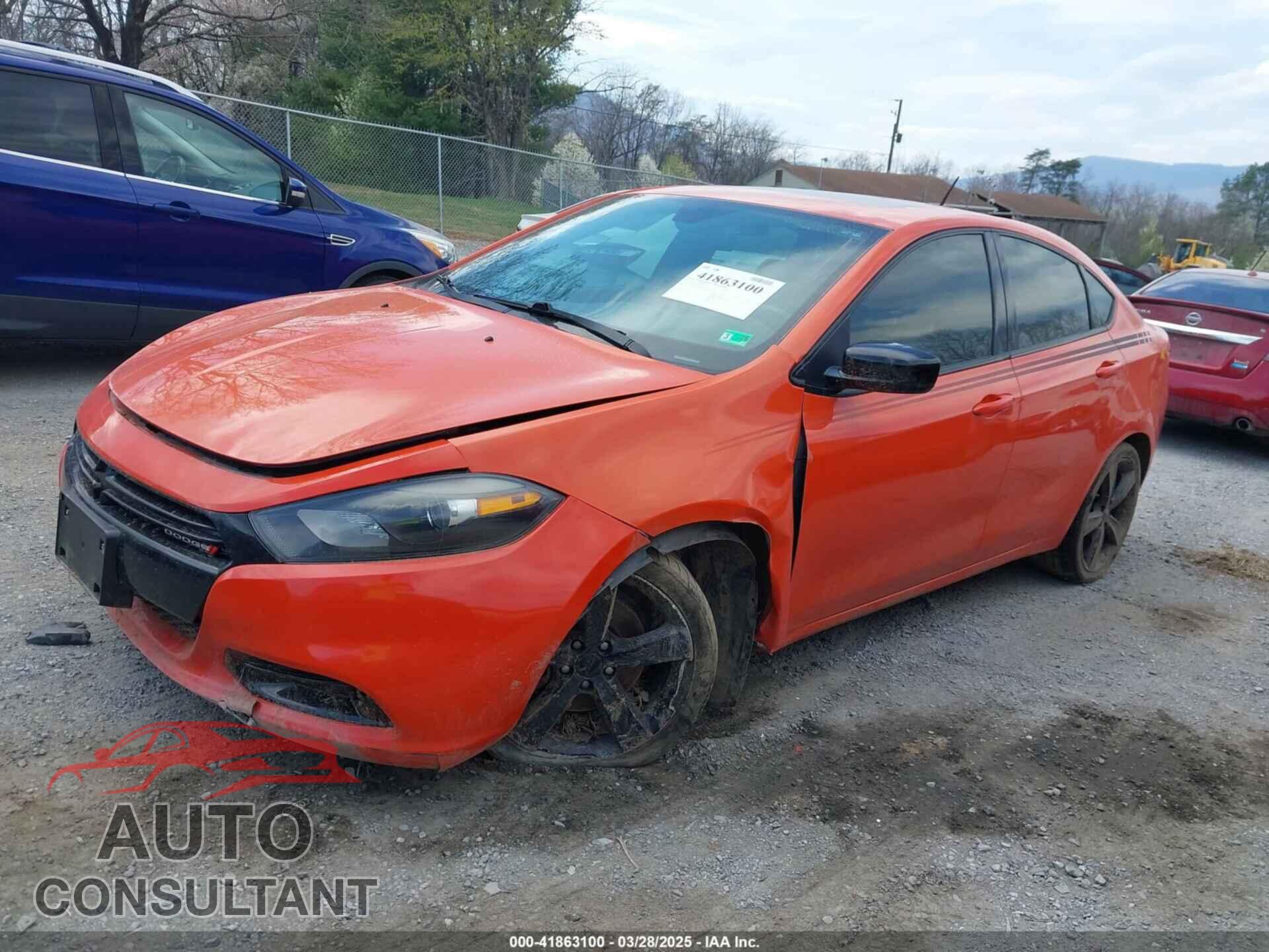 DODGE DART 2015 - 1C3CDFBB2FD414874