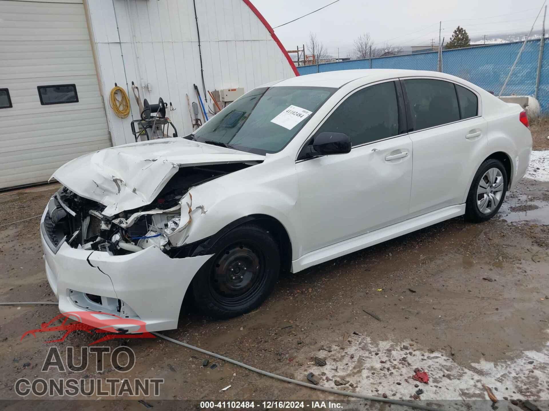 SUBARU LEGACY 2013 - 4S3BMBA67D3009441