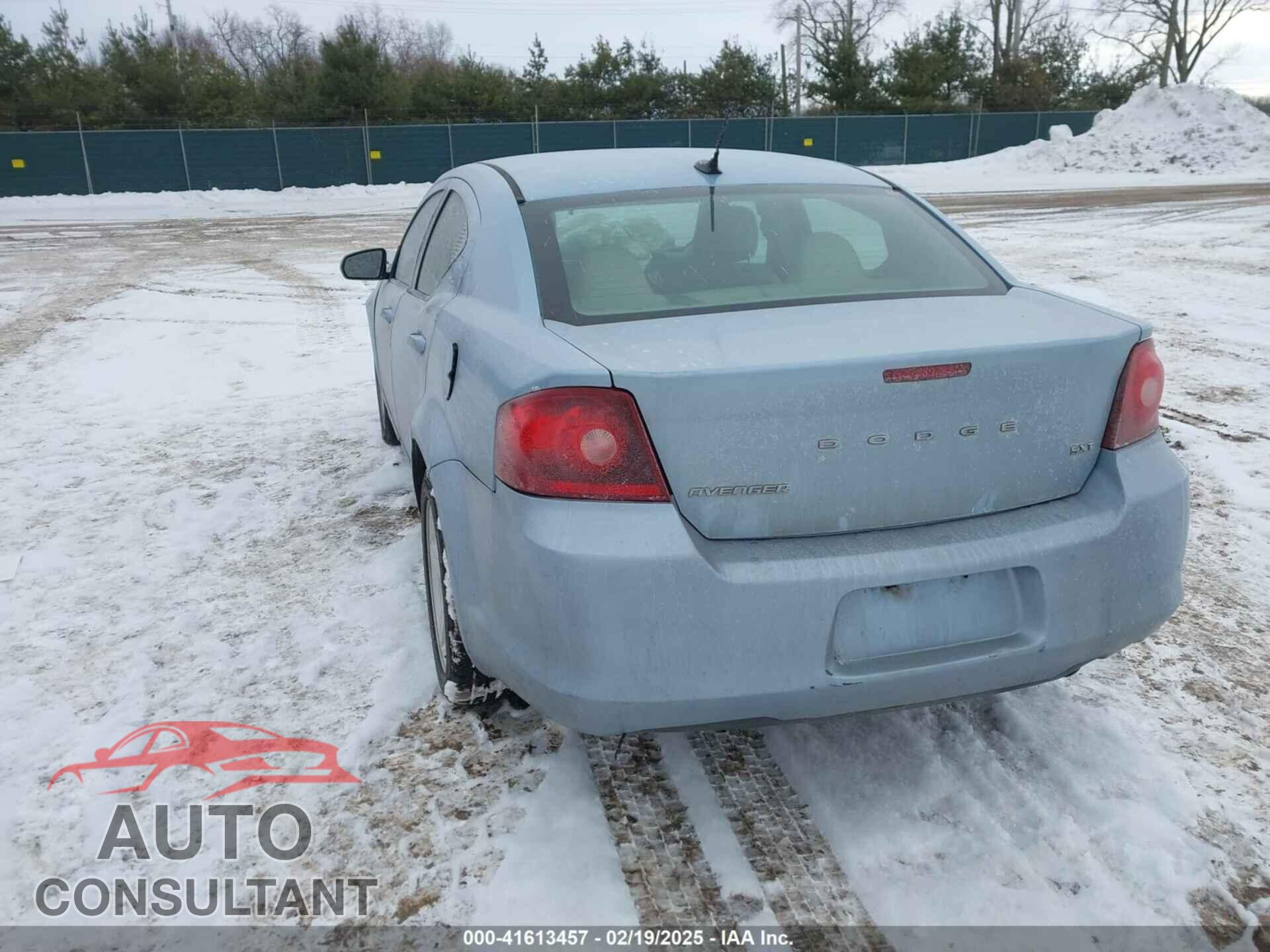 DODGE AVENGER 2013 - 1C3CDZCB9DN637114