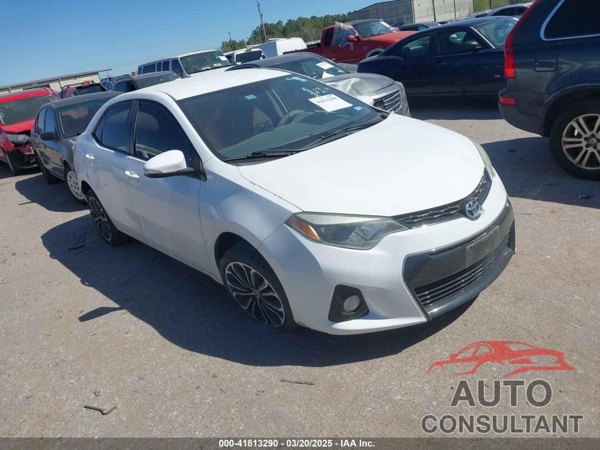 TOYOTA COROLLA 2016 - 5YFBURHE2GP440626