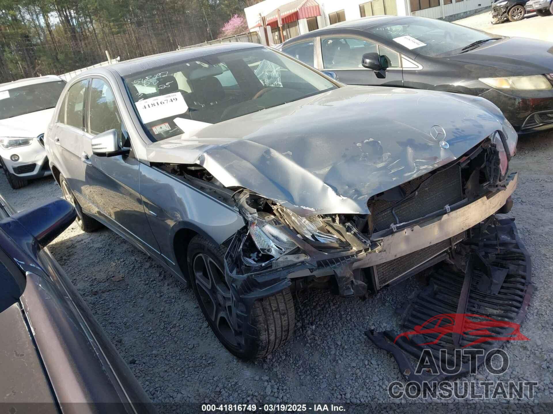 MERCEDES-BENZ E 350 2012 - WDDHF8JB9CA568297