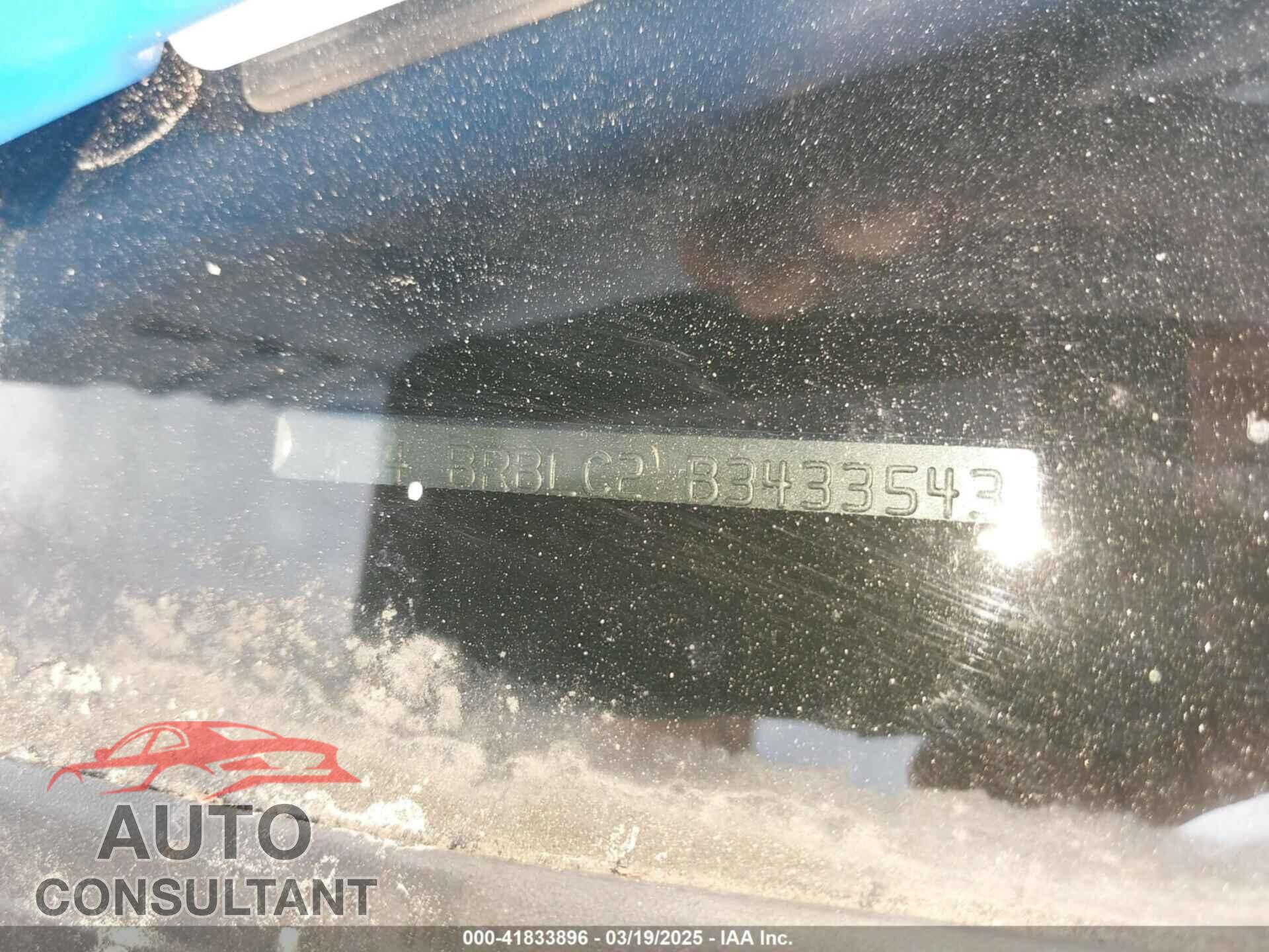 SUBARU OUTBACK 2011 - 4S4BRBLC2B3433543