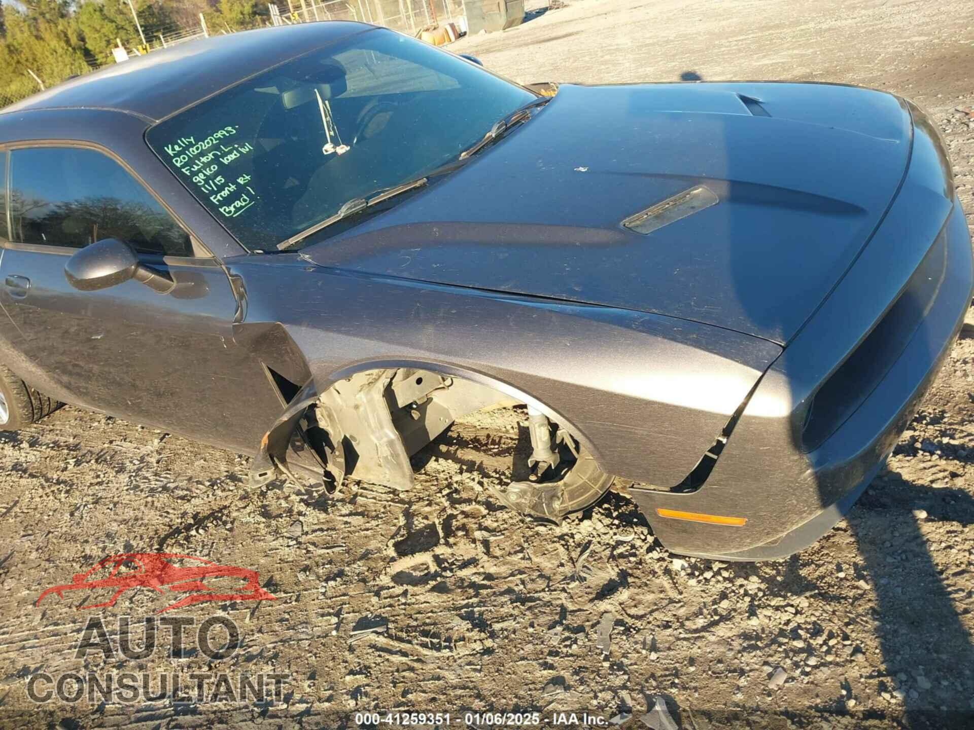 DODGE CHALLENGER 2019 - 2C3CDZAG2KH525355