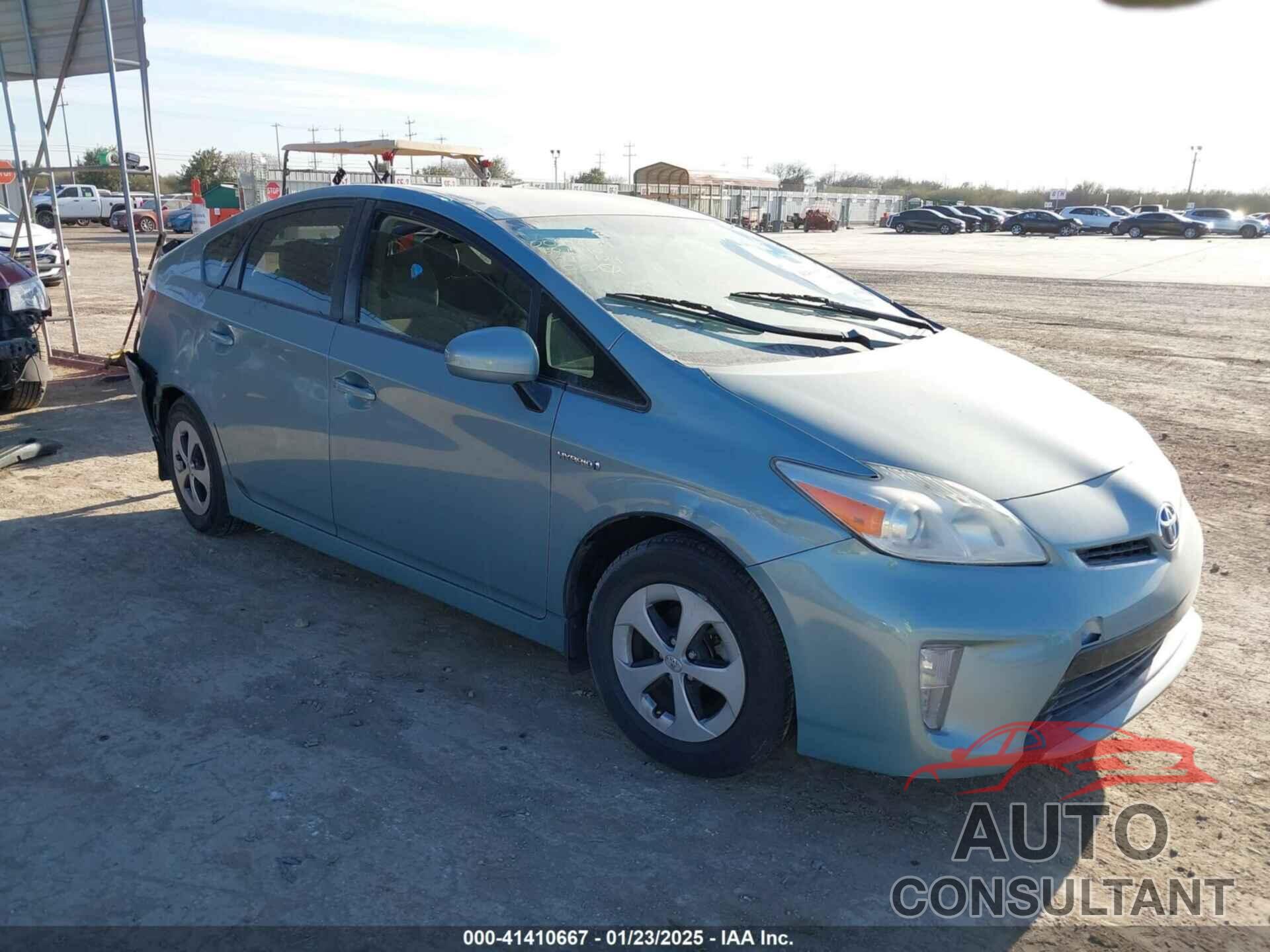 TOYOTA PRIUS 2012 - JTDKN3DU6C1607740