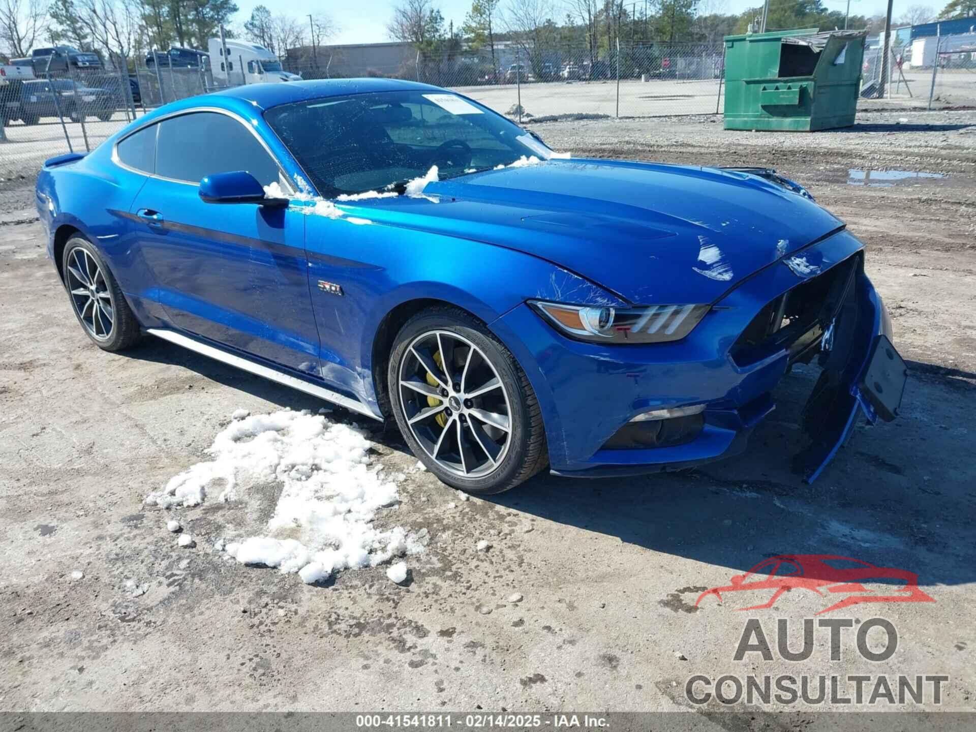 FORD MUSTANG 2017 - 1FA6P8CF2H5289441