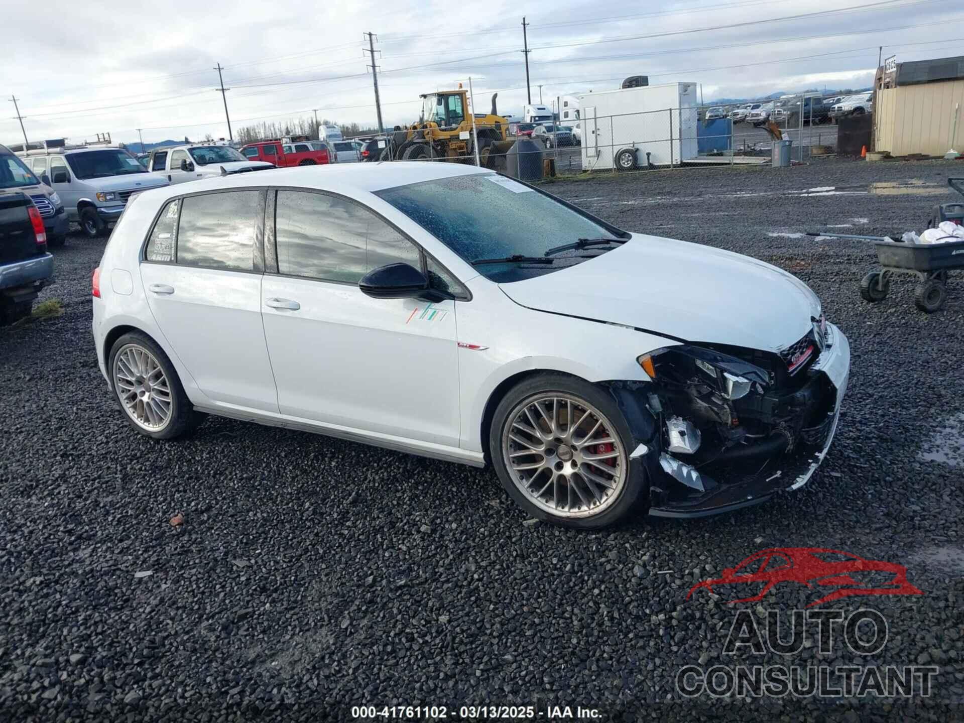 VOLKSWAGEN GOLF GTI 2021 - 3VW6T7AU6MM007580