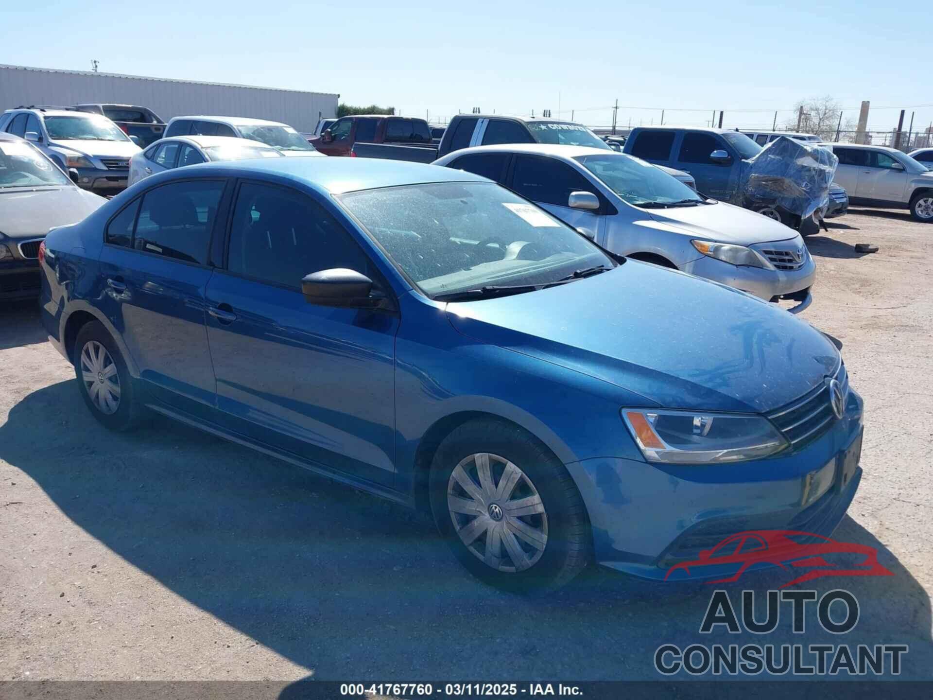 VOLKSWAGEN JETTA 2015 - 3VW2K7AJ6FM421212