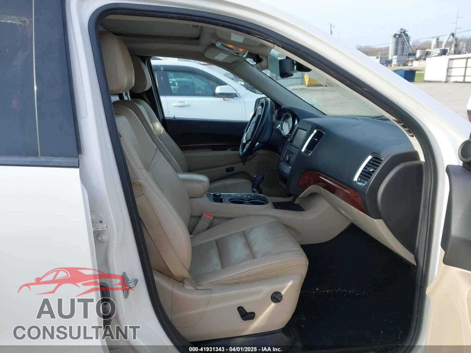 DODGE DURANGO 2012 - 1C4SDJET7CC286146