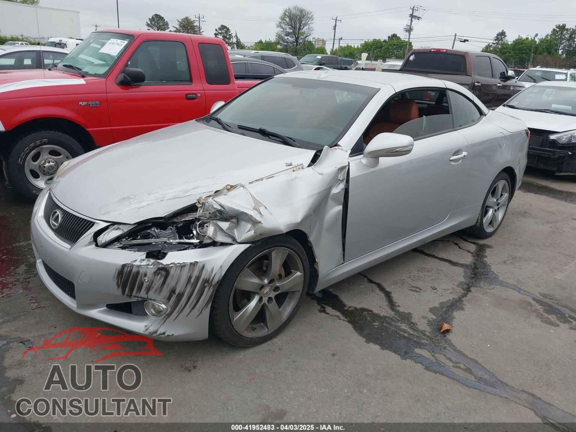 LEXUS IS 250C 2011 - JTHFF2C2XB2520729