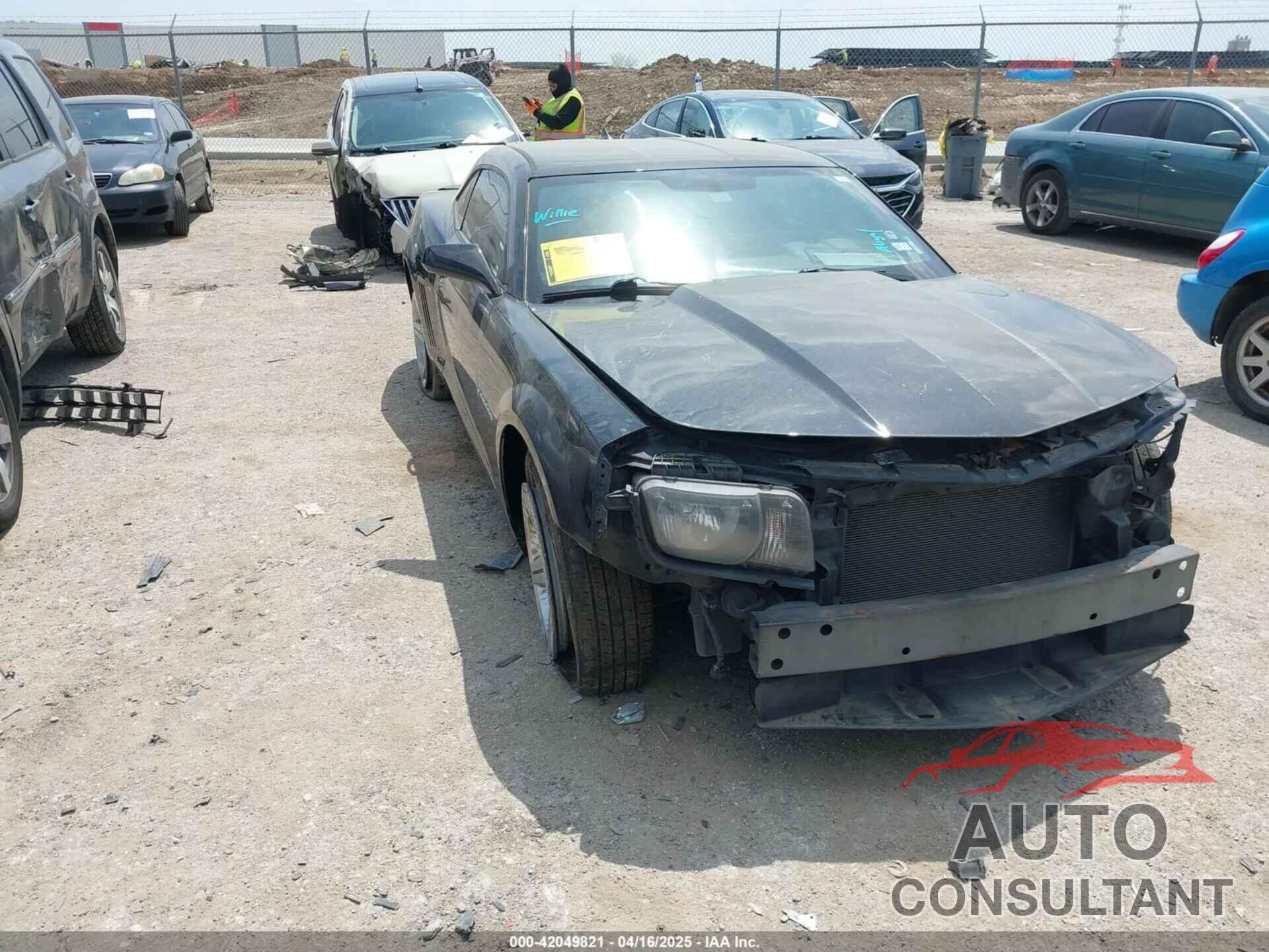 CHEVROLET CAMARO 2012 - 2G1FB1E30C9198434