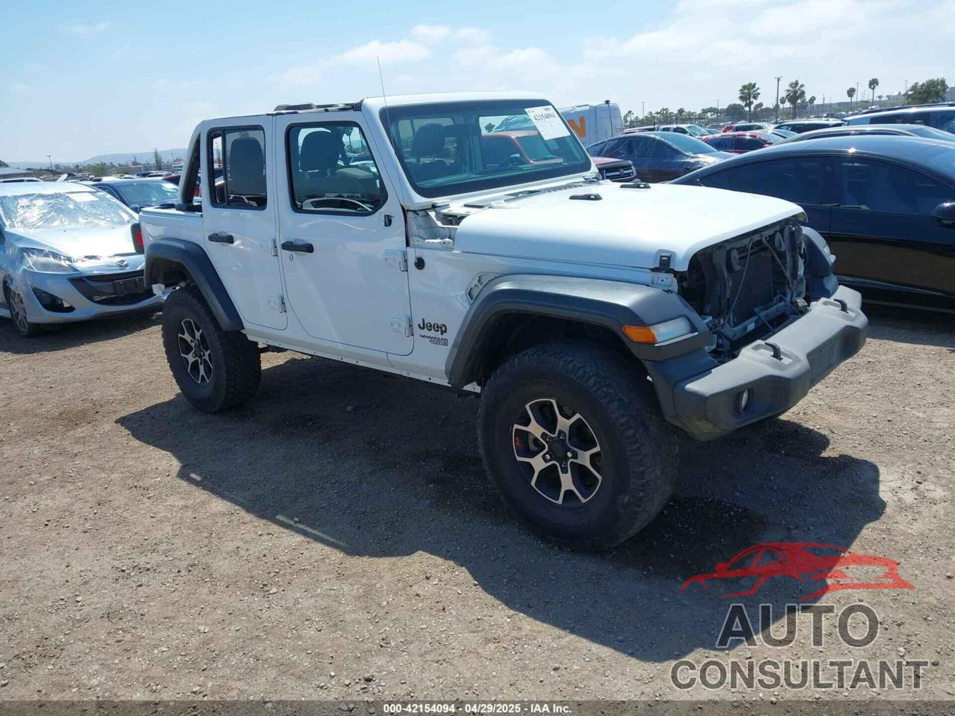 JEEP WRANGLER UNLIMITED 2018 - 1C4HJXDG6JW210973