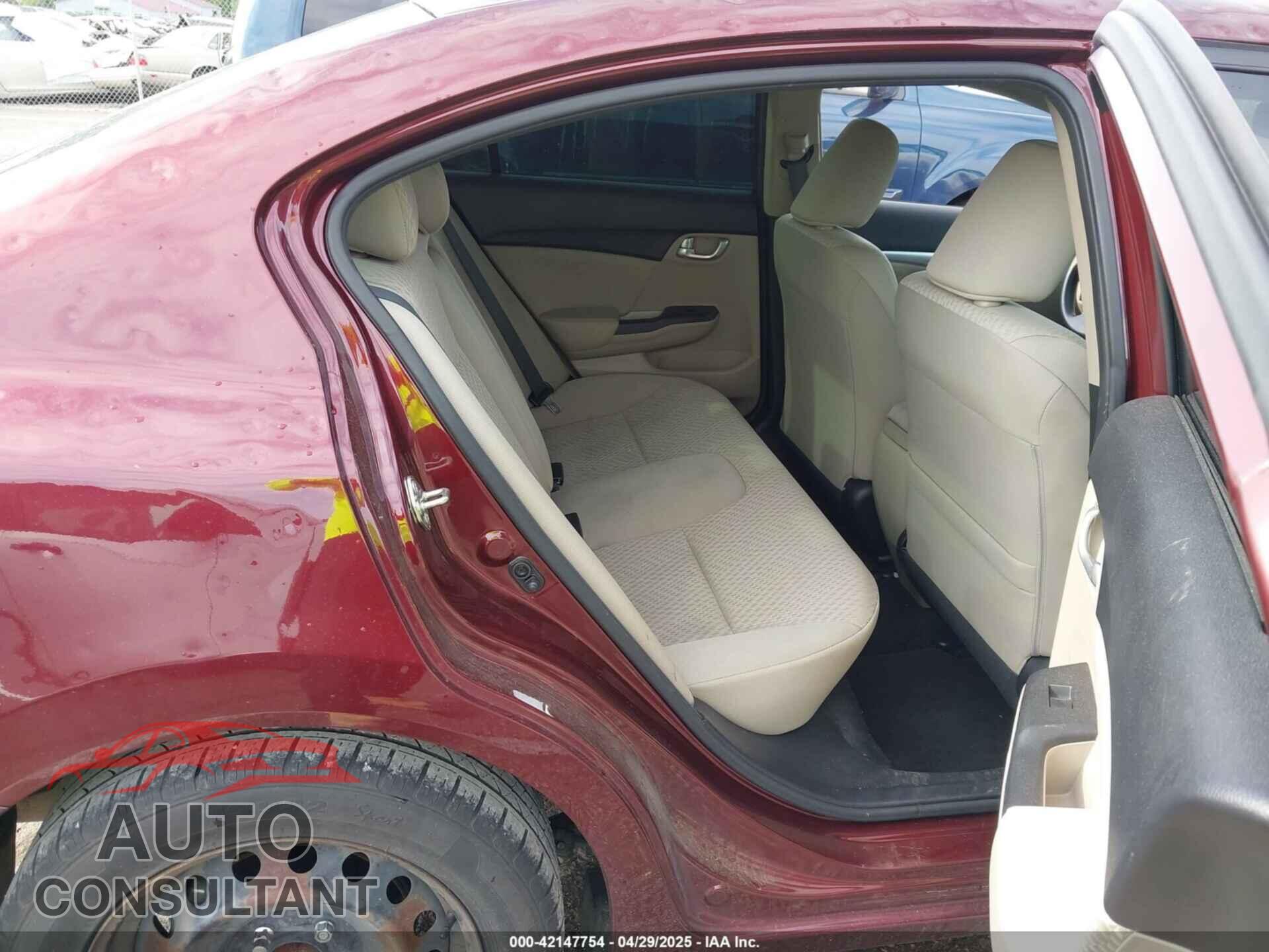 HONDA CIVIC 2014 - 19XFB2F87EE003103