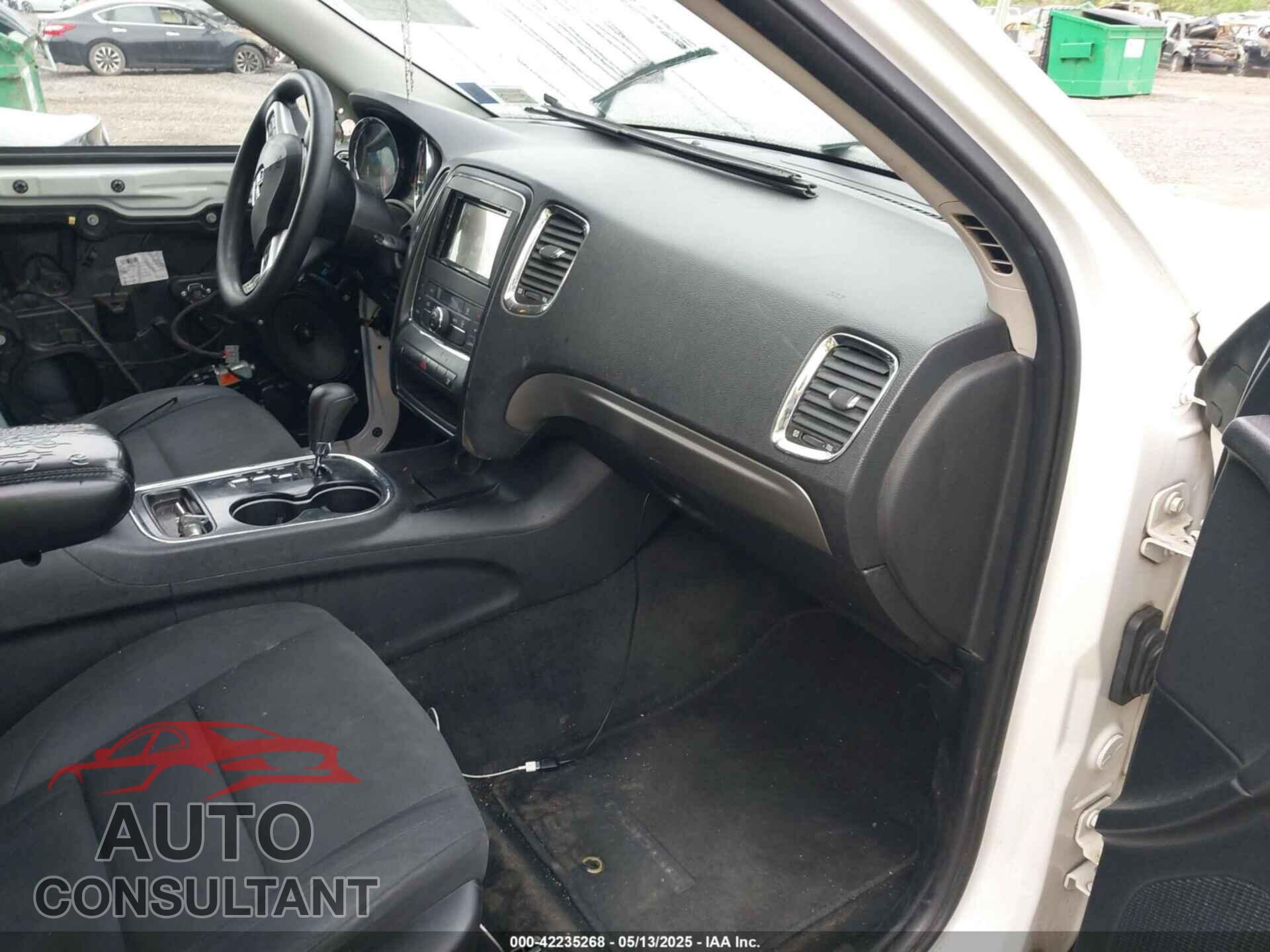 DODGE DURANGO 2012 - 1C4RDJAGXCC266870