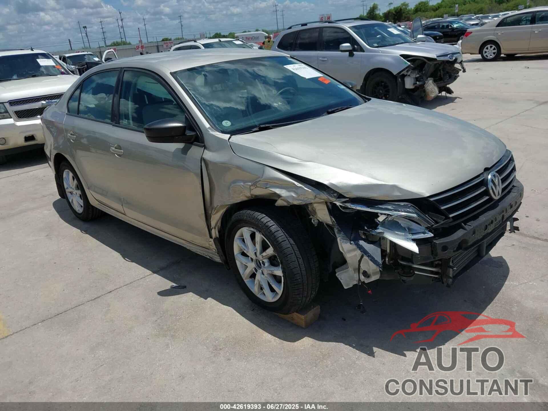 VOLKSWAGEN JETTA 2015 - 3VWD17AJ2FM227384