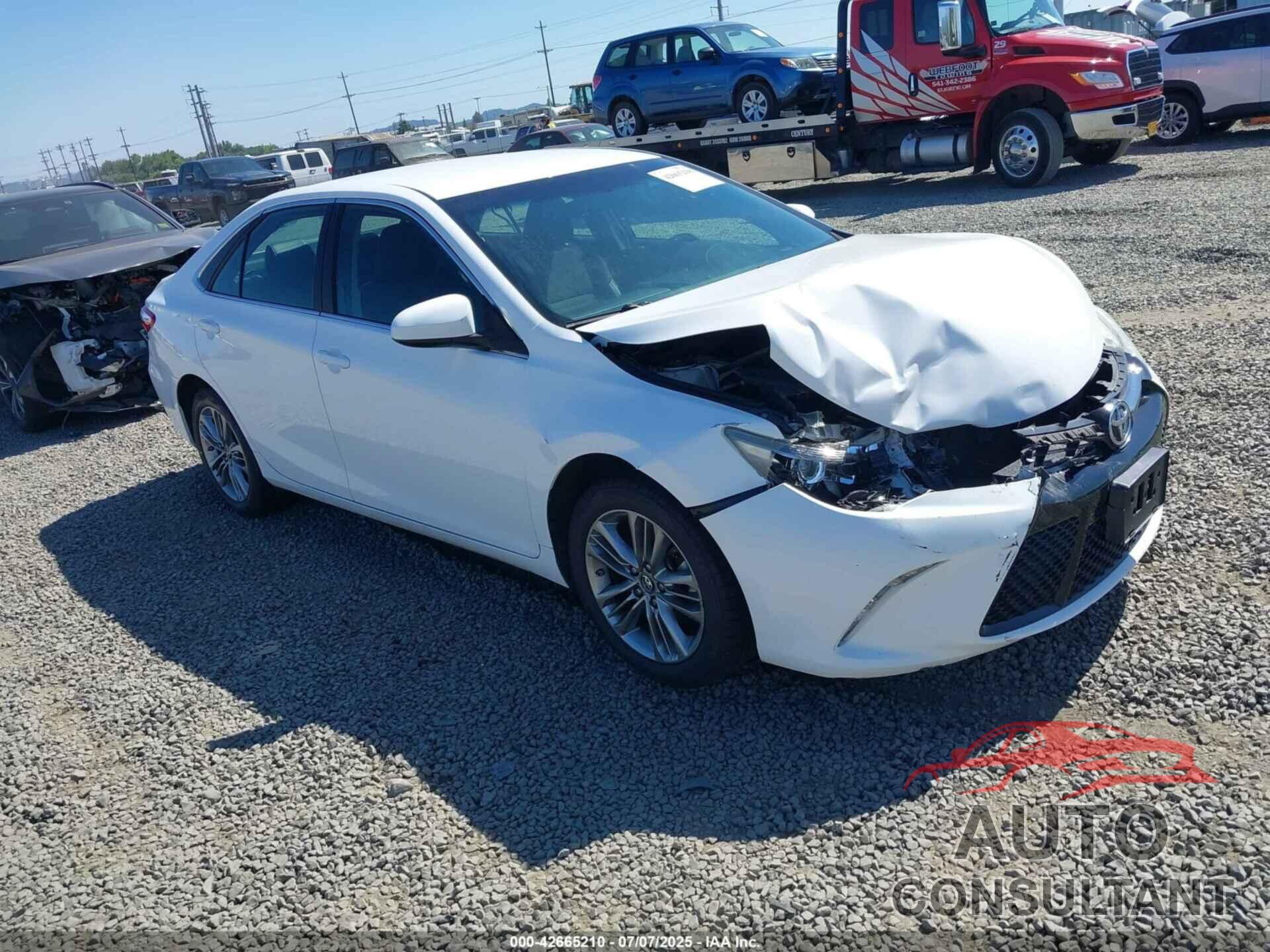 TOYOTA CAMRY 2016 - 4T1BF1FK7GU219784