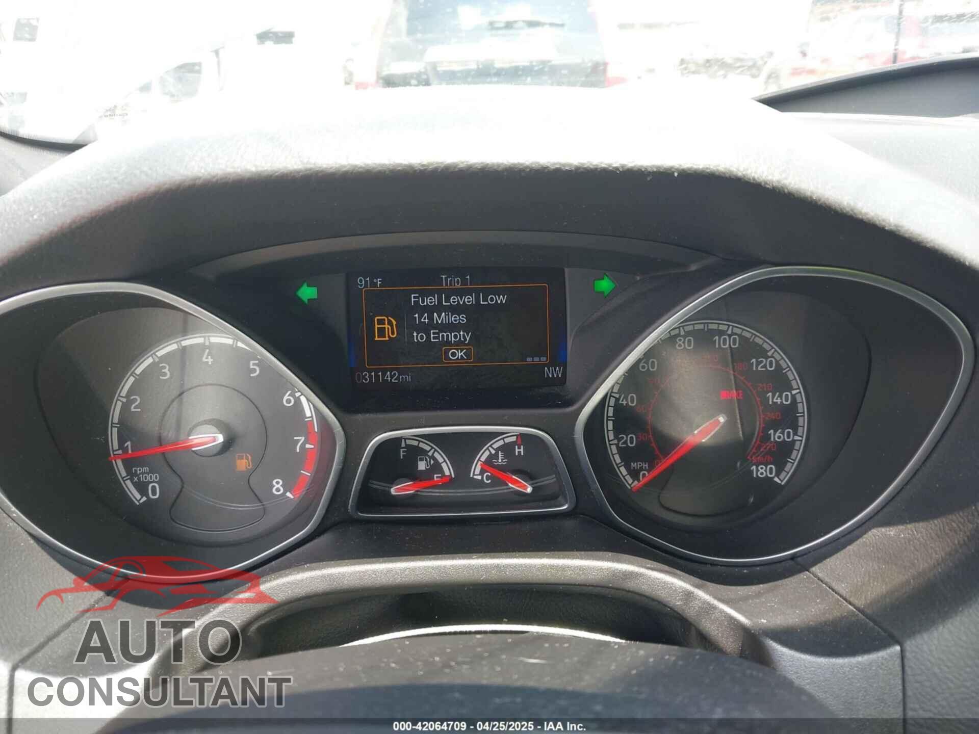 FORD FOCUS ST 2017 - 1FADP3L99HL222495