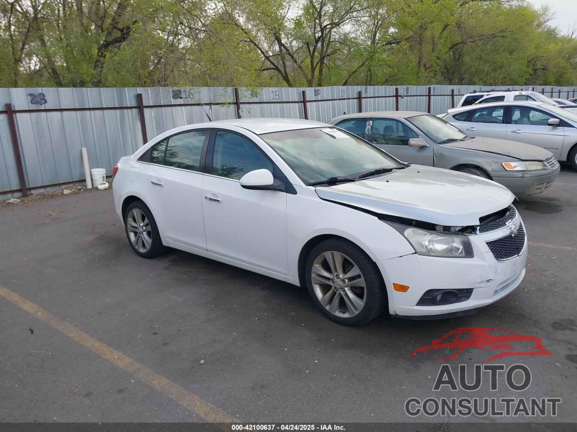 CHEVROLET CRUZE 2012 - 1G1PH5SC1C7297392