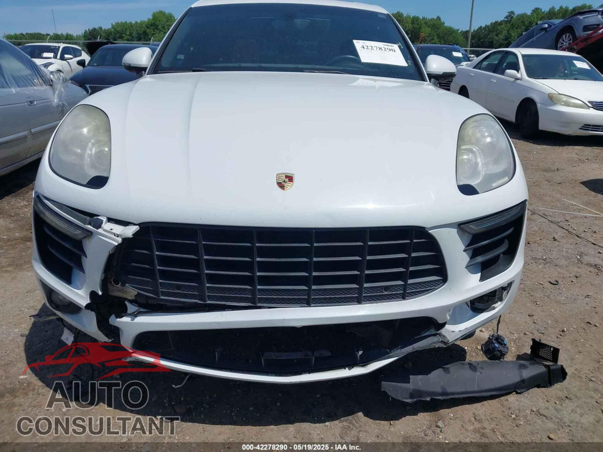 PORSCHE MACAN 2016 - WP1AB2A58GLB51308