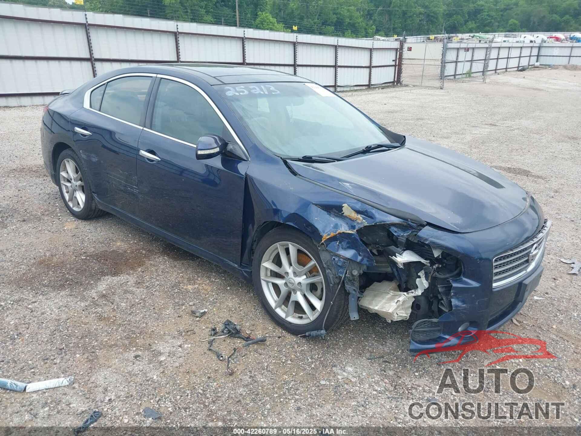 NISSAN MAXIMA 2011 - 1N4AA5AP5BC801993
