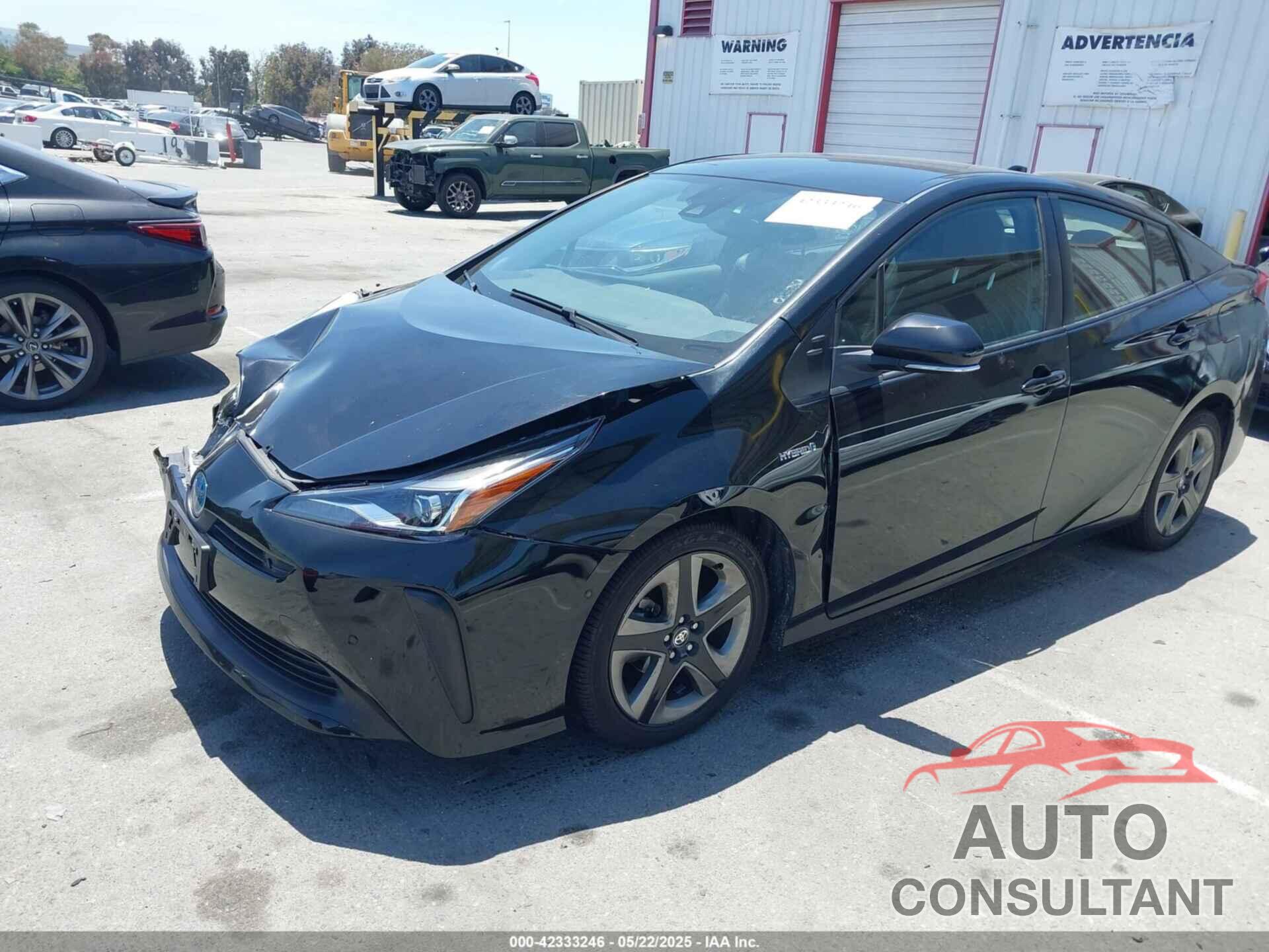 TOYOTA PRIUS 2021 - JTDKAMFU4M3143948