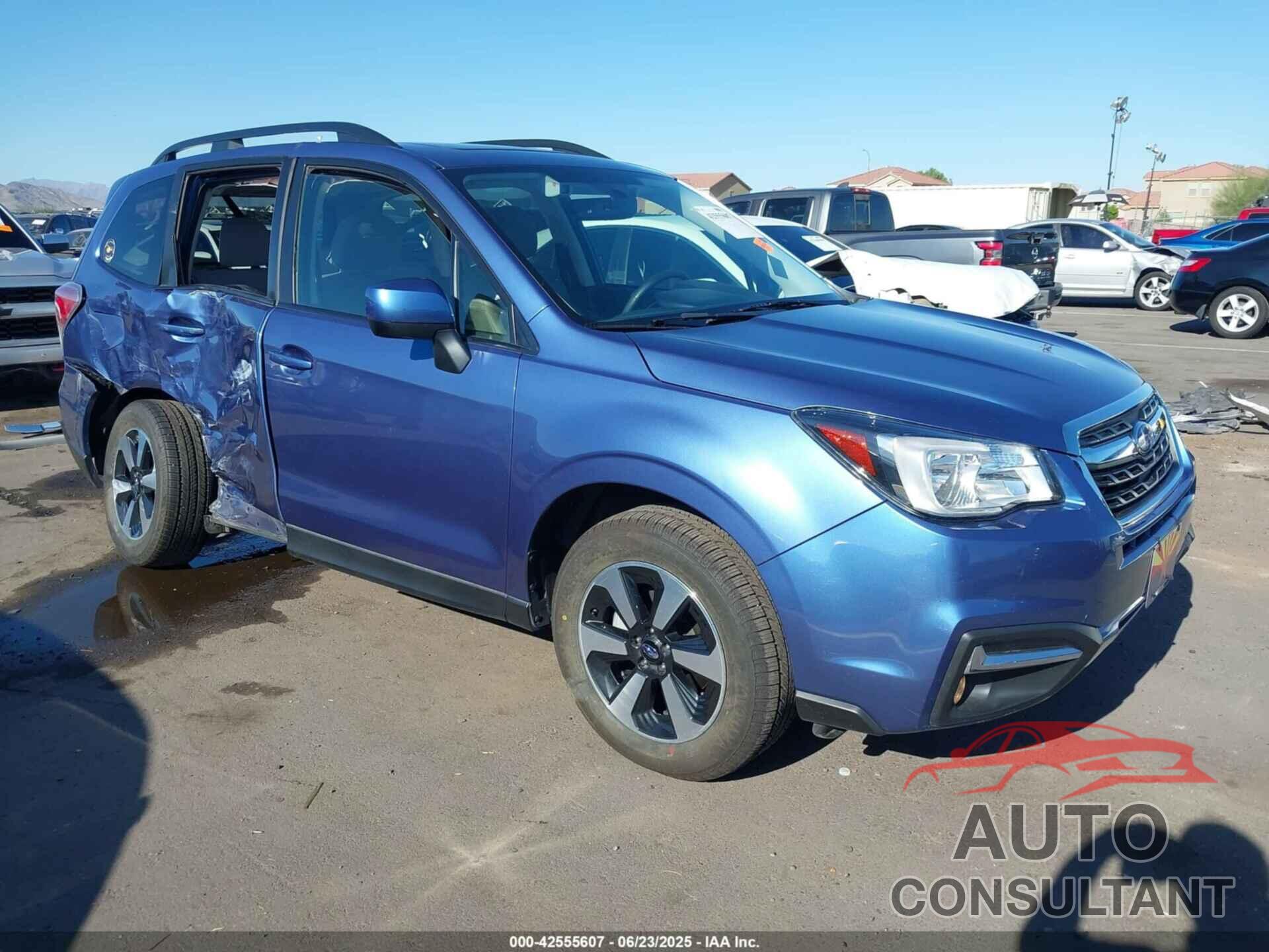 SUBARU FORESTER 2018 - JF2SJAGC0JH491394
