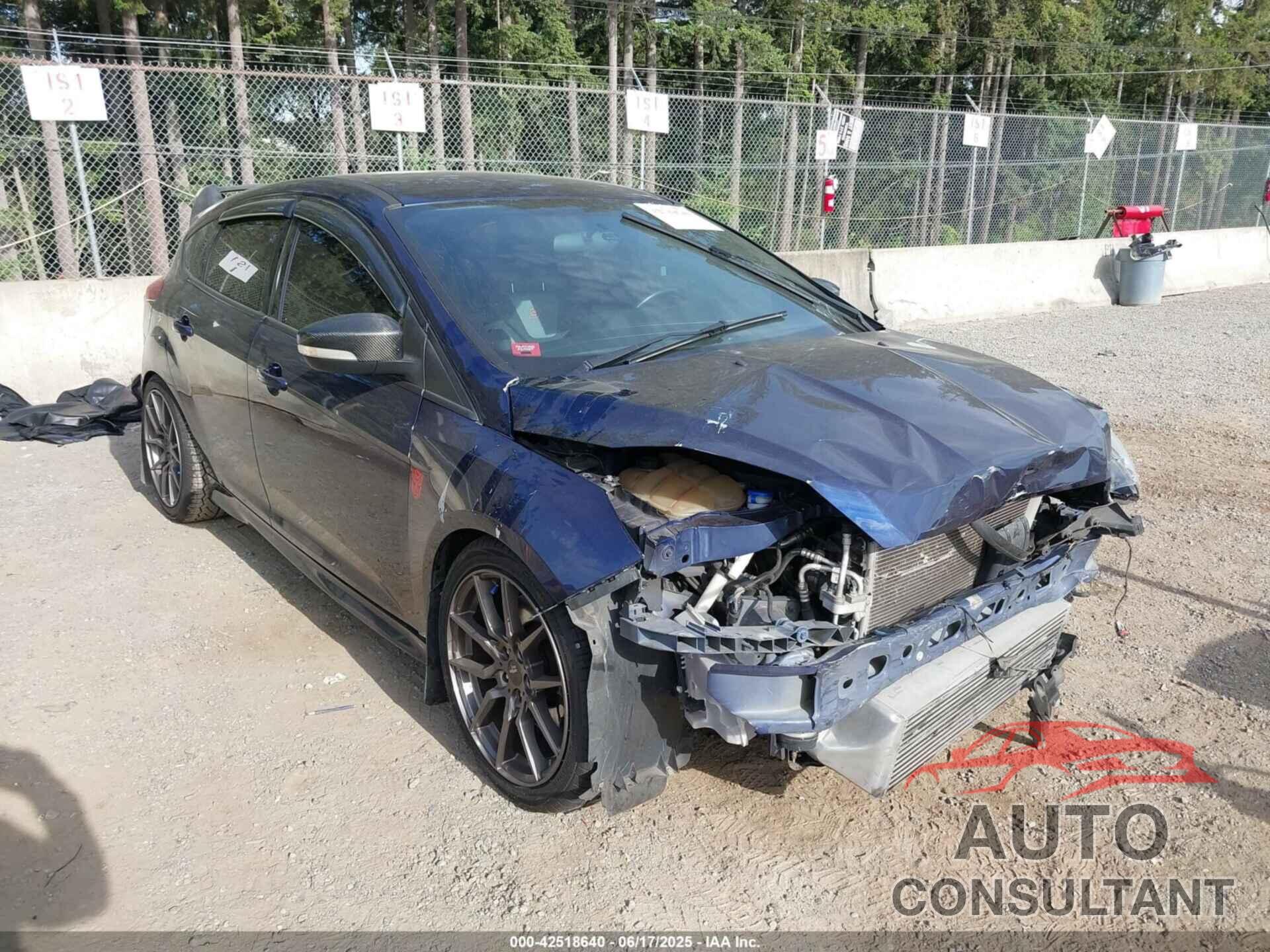 FORD FOCUS ST 2017 - 1FADP3L95HL344108