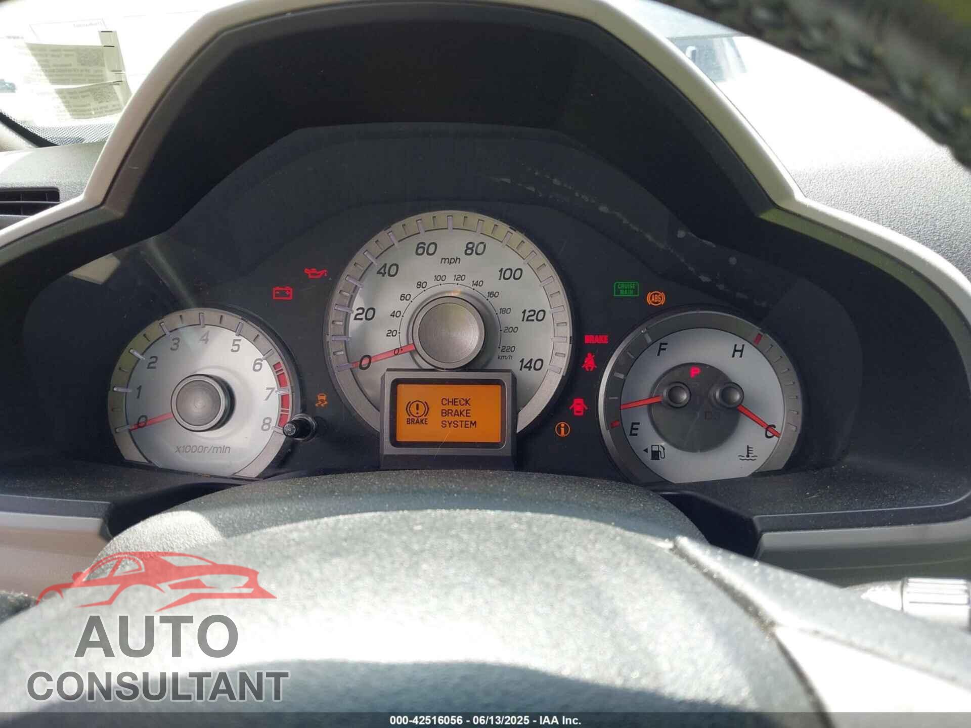 HONDA PILOT 2012 - 5FNYF4H96CB047843