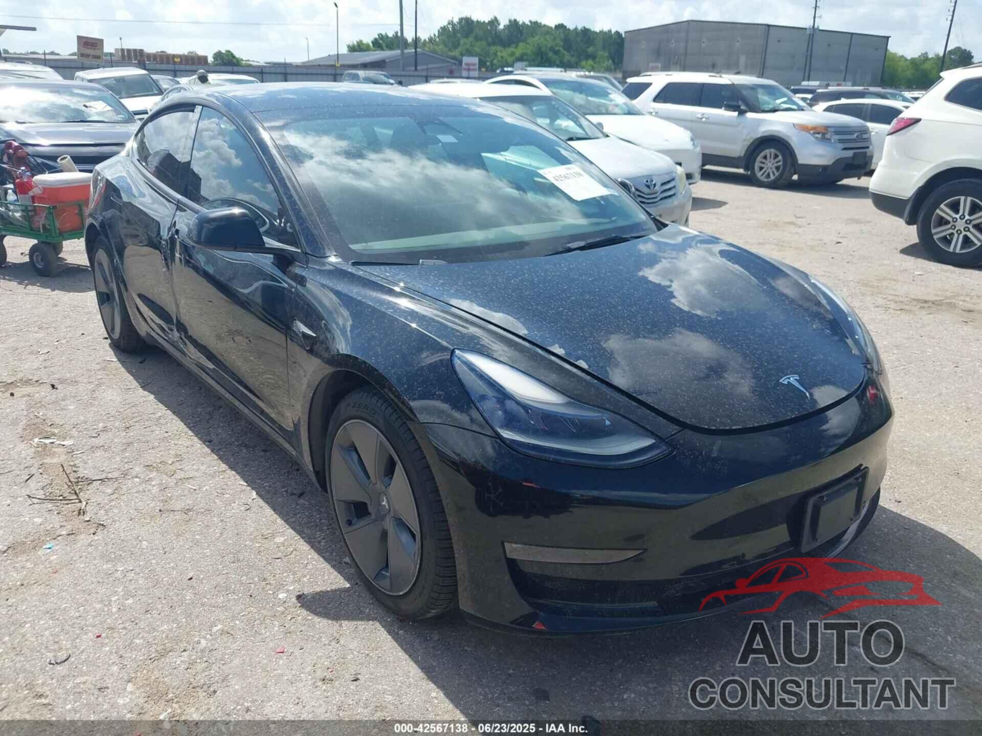 TESLA MODEL 3 2022 - 5YJ3E1EB9NF183003